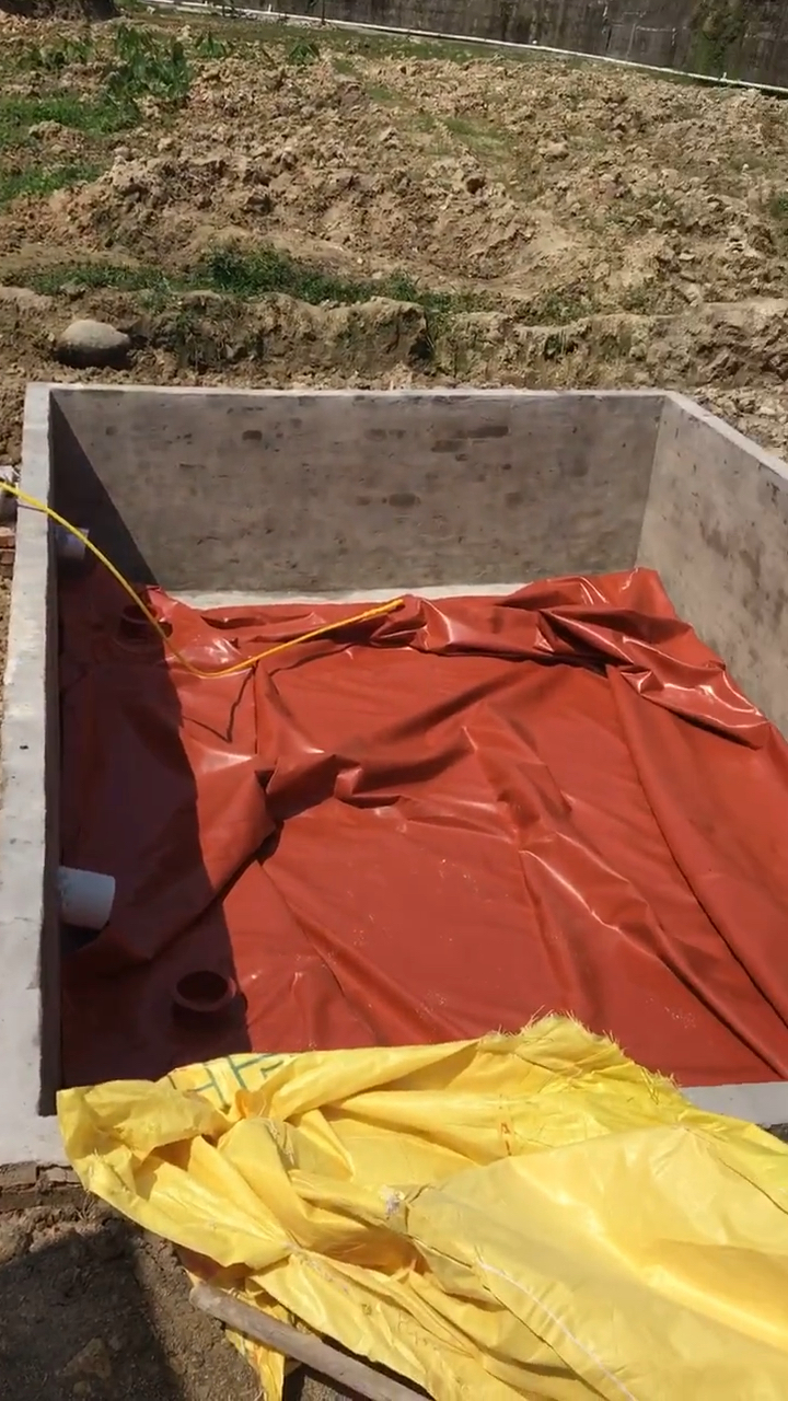 红泥软体沼气池让你的传统知识焕然一新的发酵池