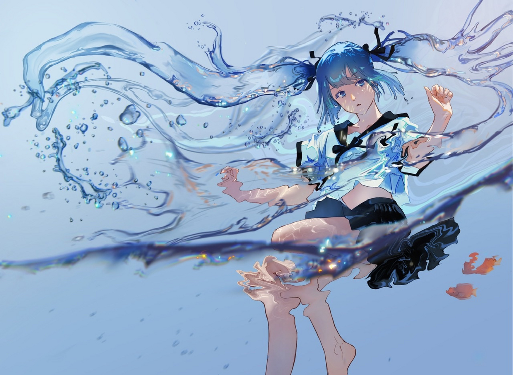 你就是歌姬吧[三哈]——初音未来#二次元#  画师:点線面