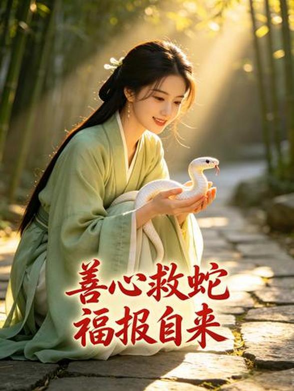 善心救蛇福报自来封面图