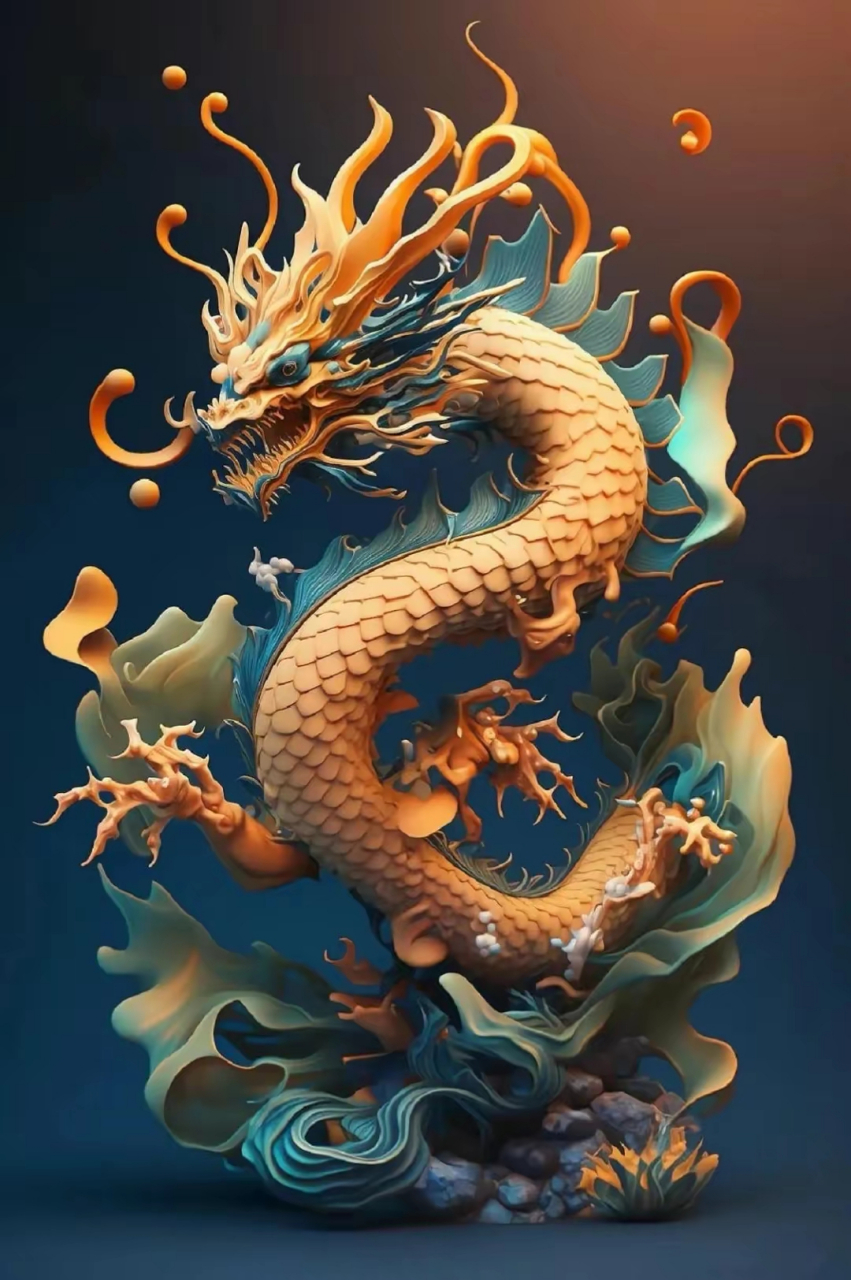 中国龙 腾飞五千年的图腾!