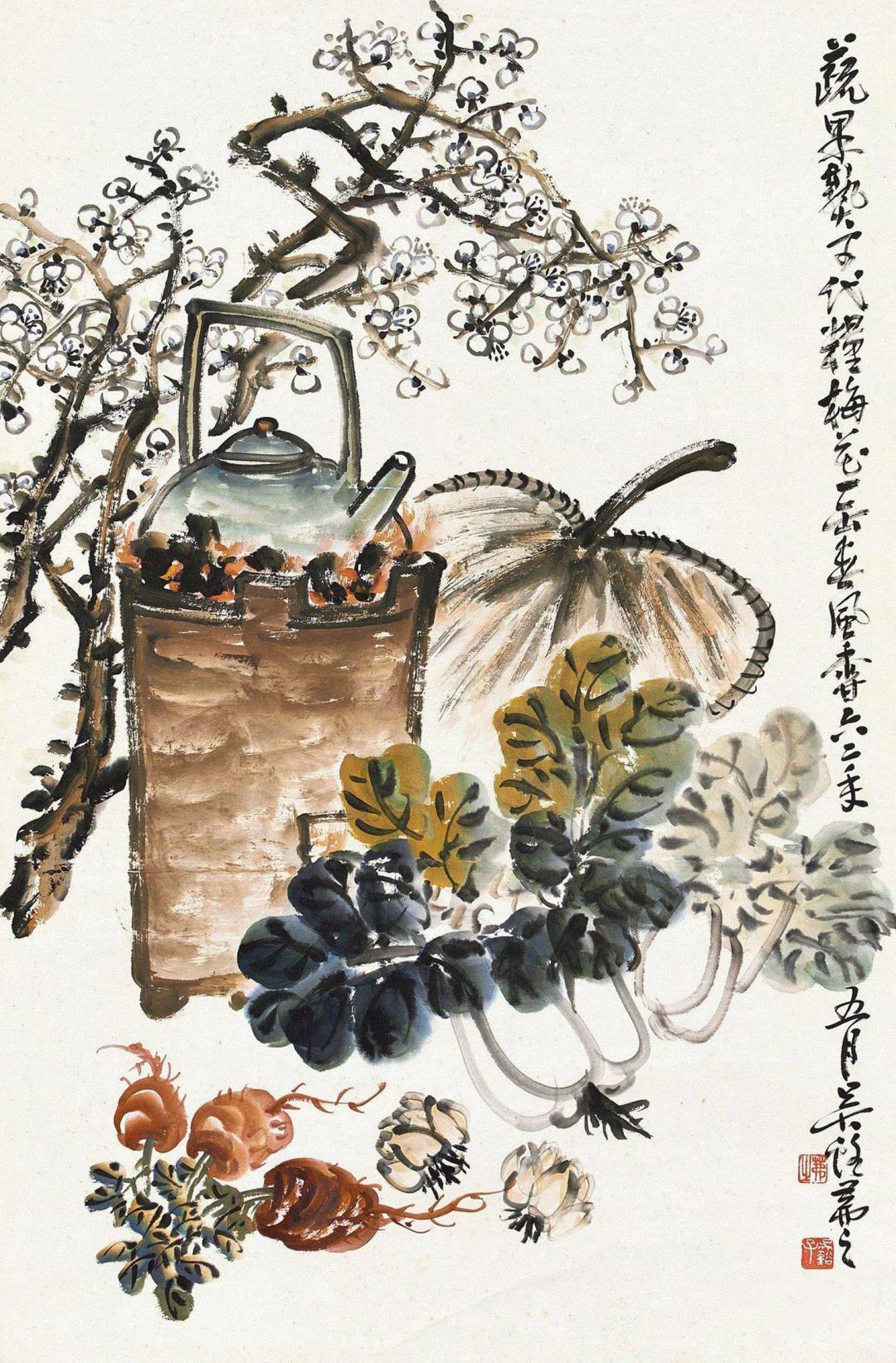 现当代中国画名家:吴茀之