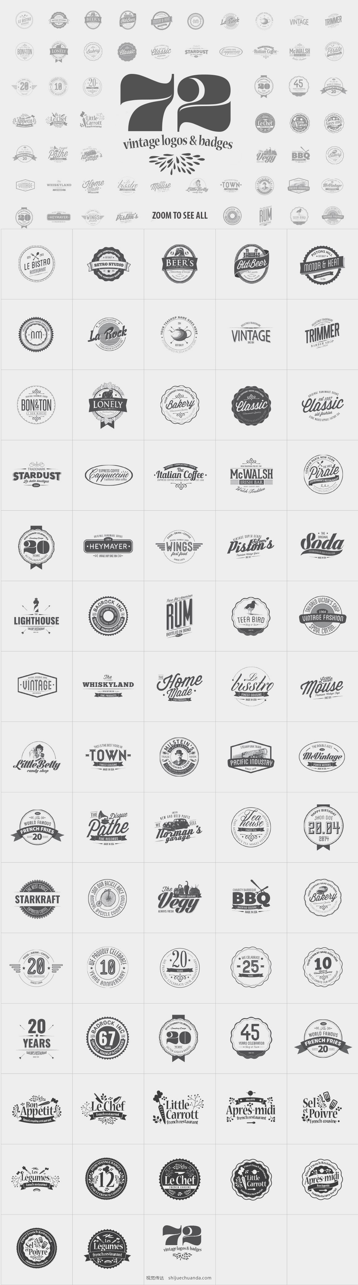 72 Vintage Logos & Badges-1.jpg