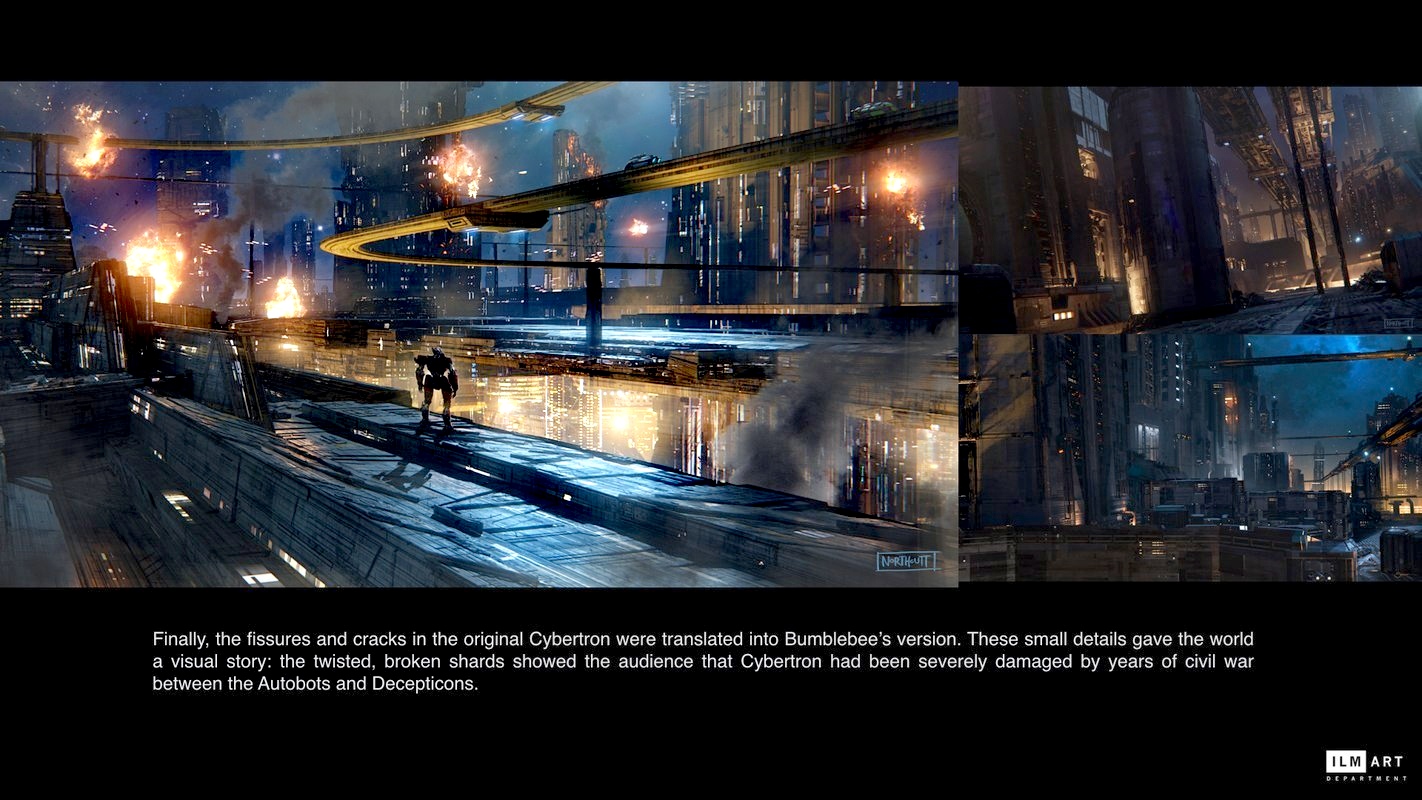 电影《大黄蜂外传》赛伯坦星球设定欣赏