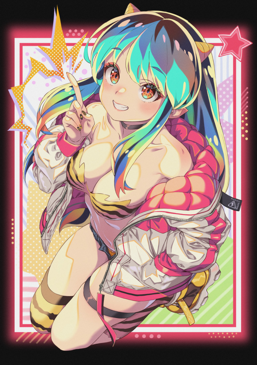 福星小子——拉姆#二次元#  画师:きんく