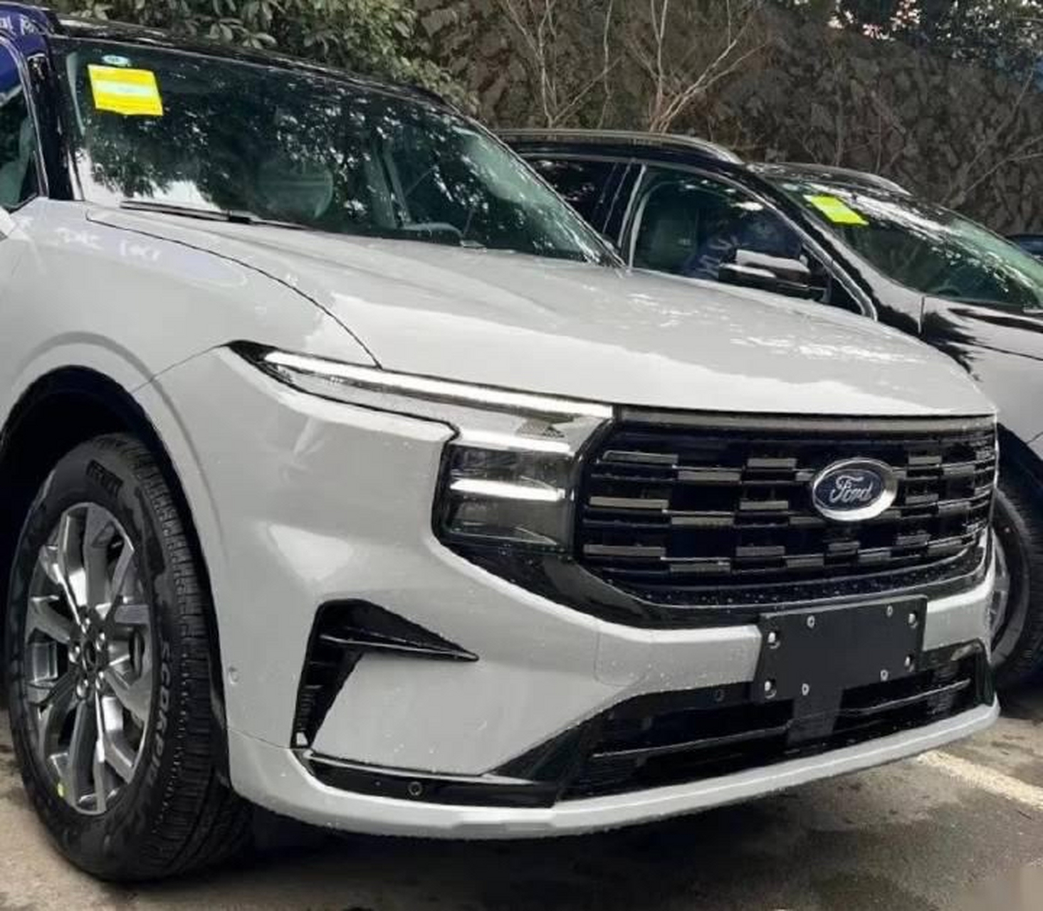 福特锐界l大七座,还是混动,感觉真不错!