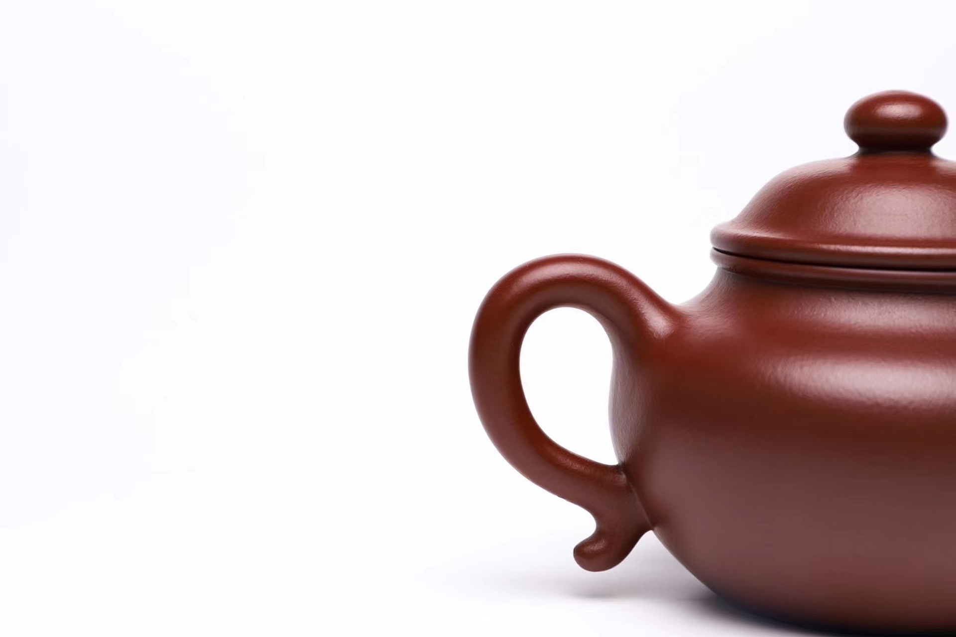 【莲子壶】 顶级朱泥大红泡,220ml 全手工制作,细节处理完美,好养易发