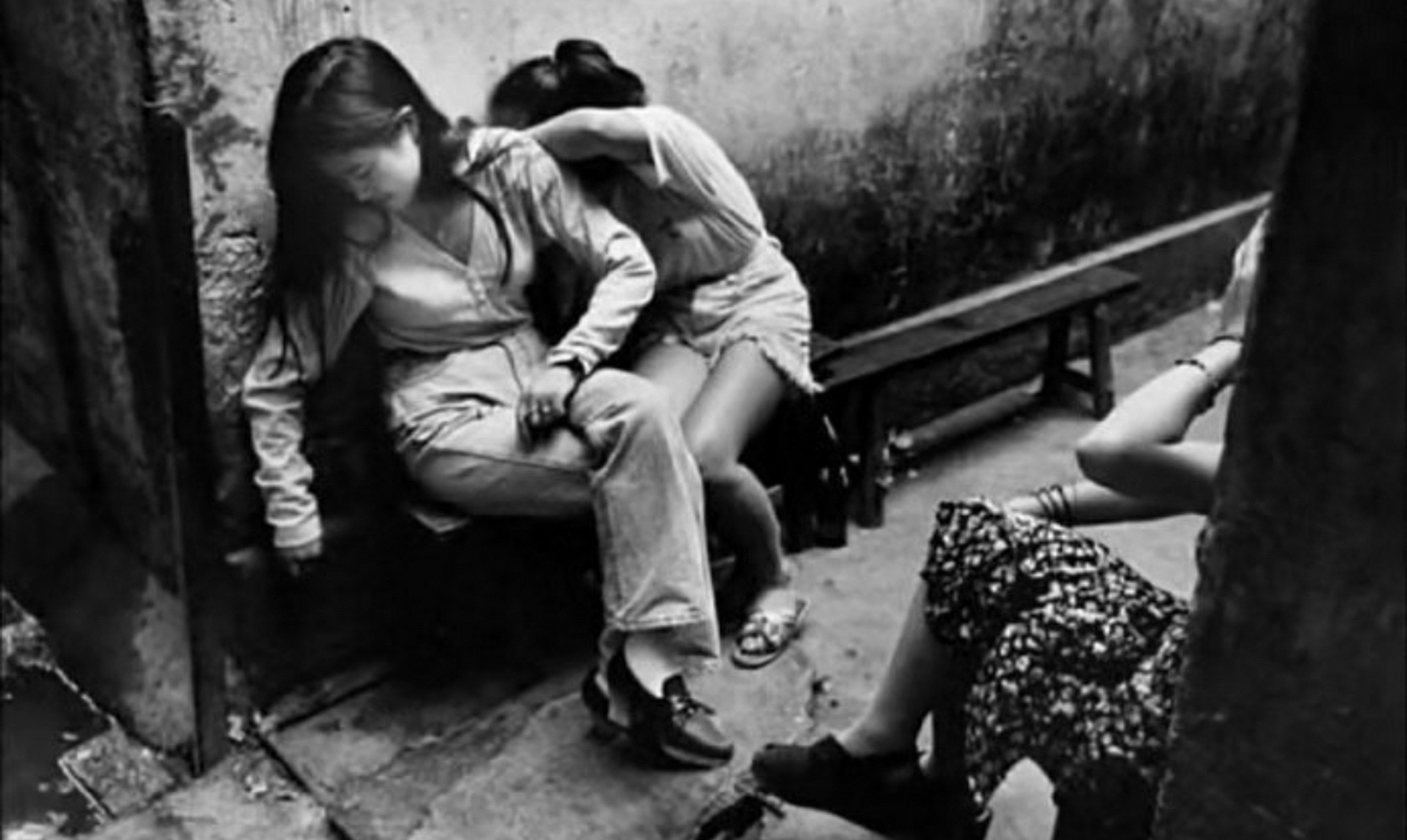 1992年,深圳,福田车公庙村里的一条街