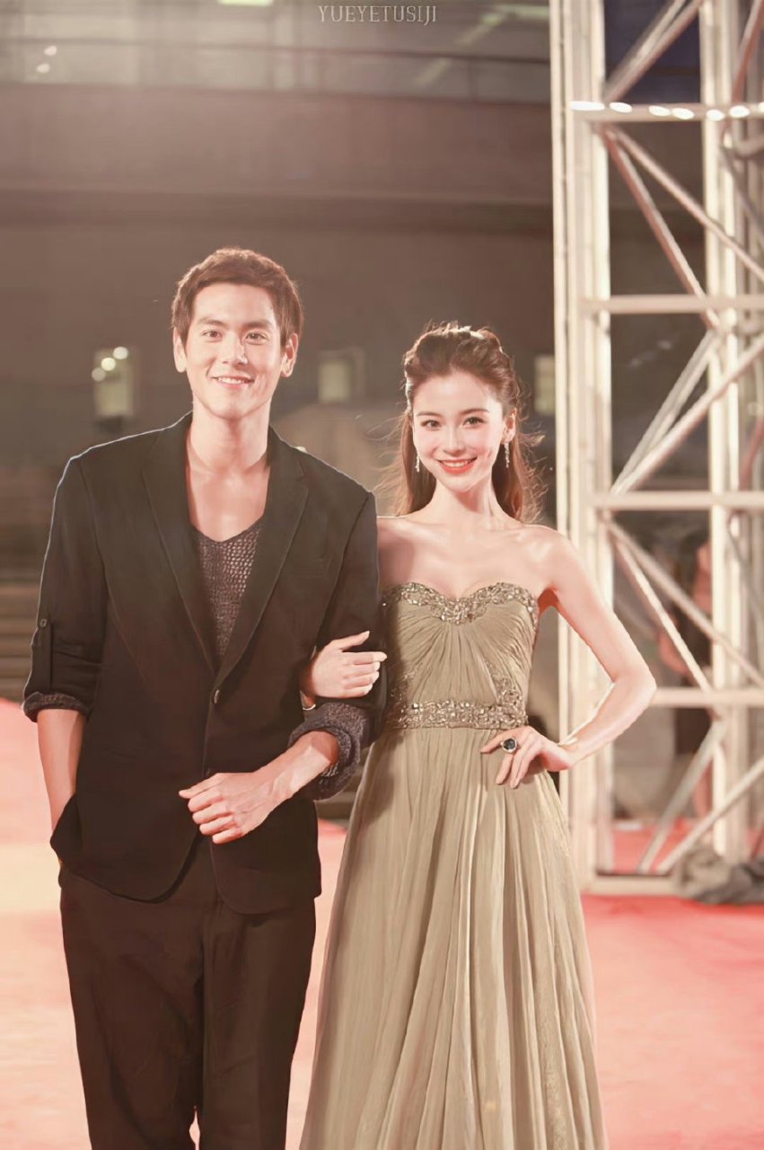 北京电影节上,anglababy和彭于晏一起出场,真得赏心悦目,两个人那时的