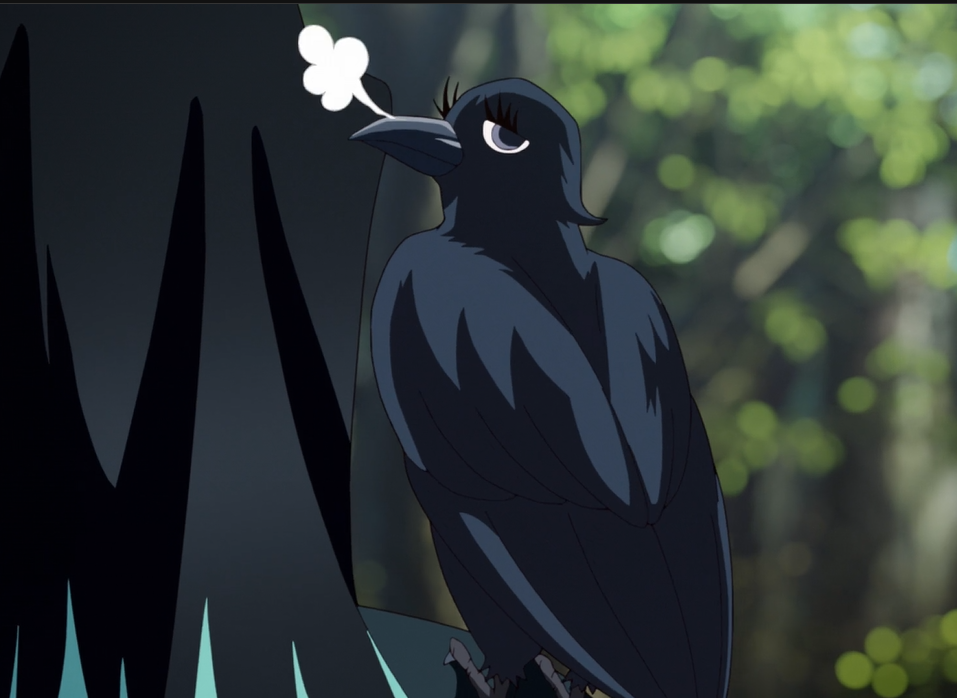 《鬼灭之刃:锻刀村篇》第二集,最抢眼的竟然是只乌鸦?