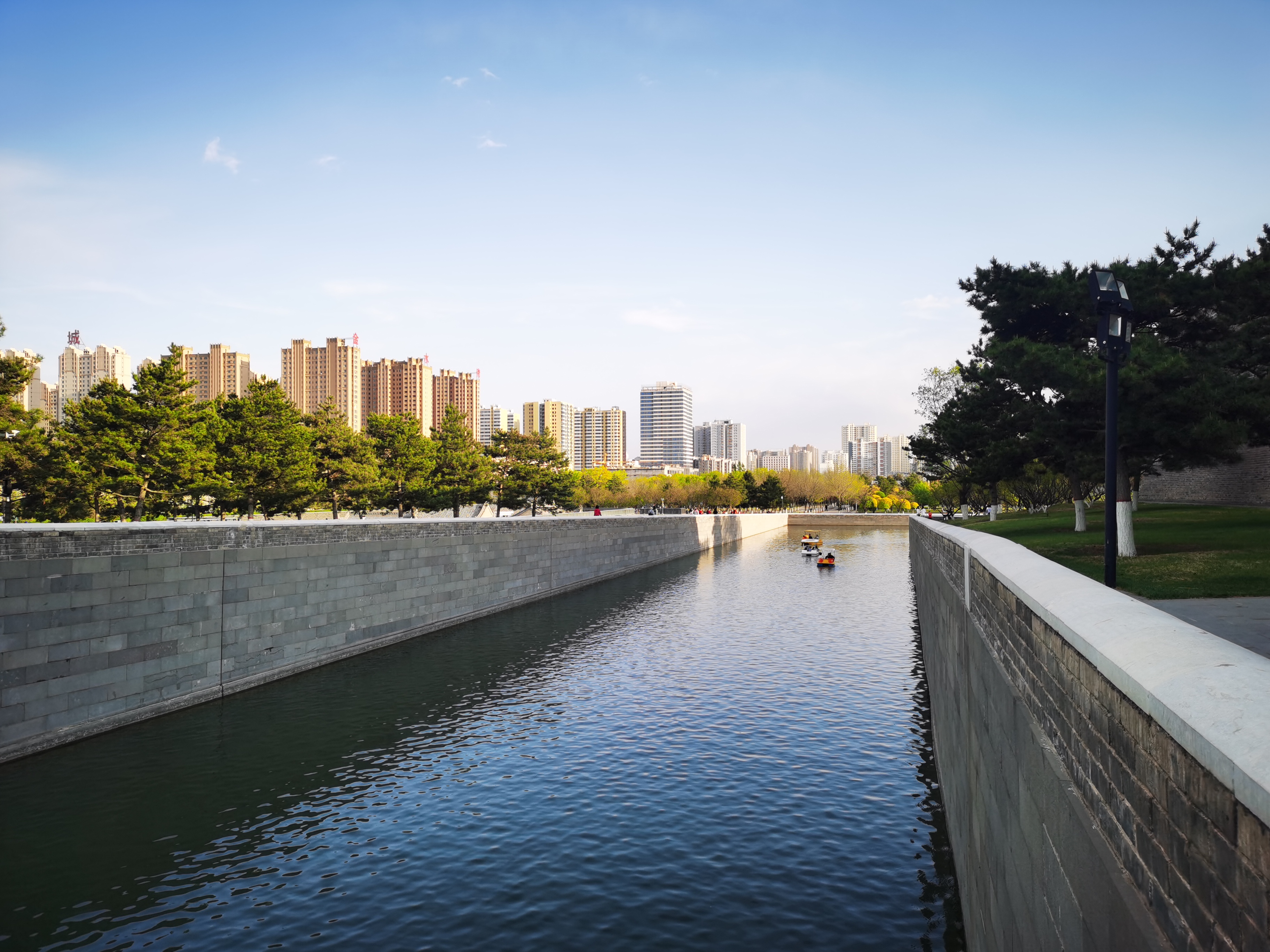 实拍|大同城墙带状公园美景!