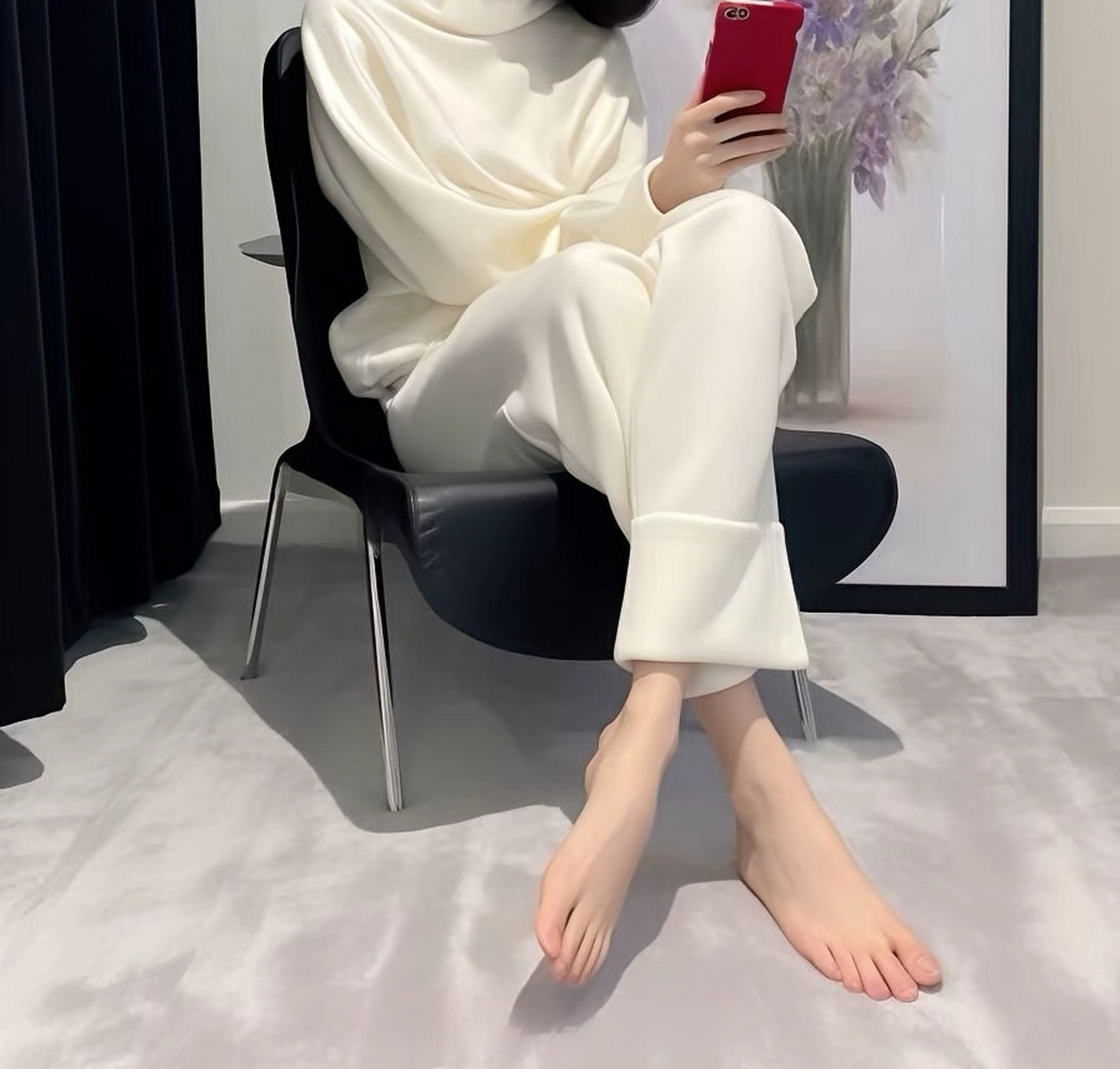 一闲下来,我就想自拍晒脚丫,这是不是一种"病"?