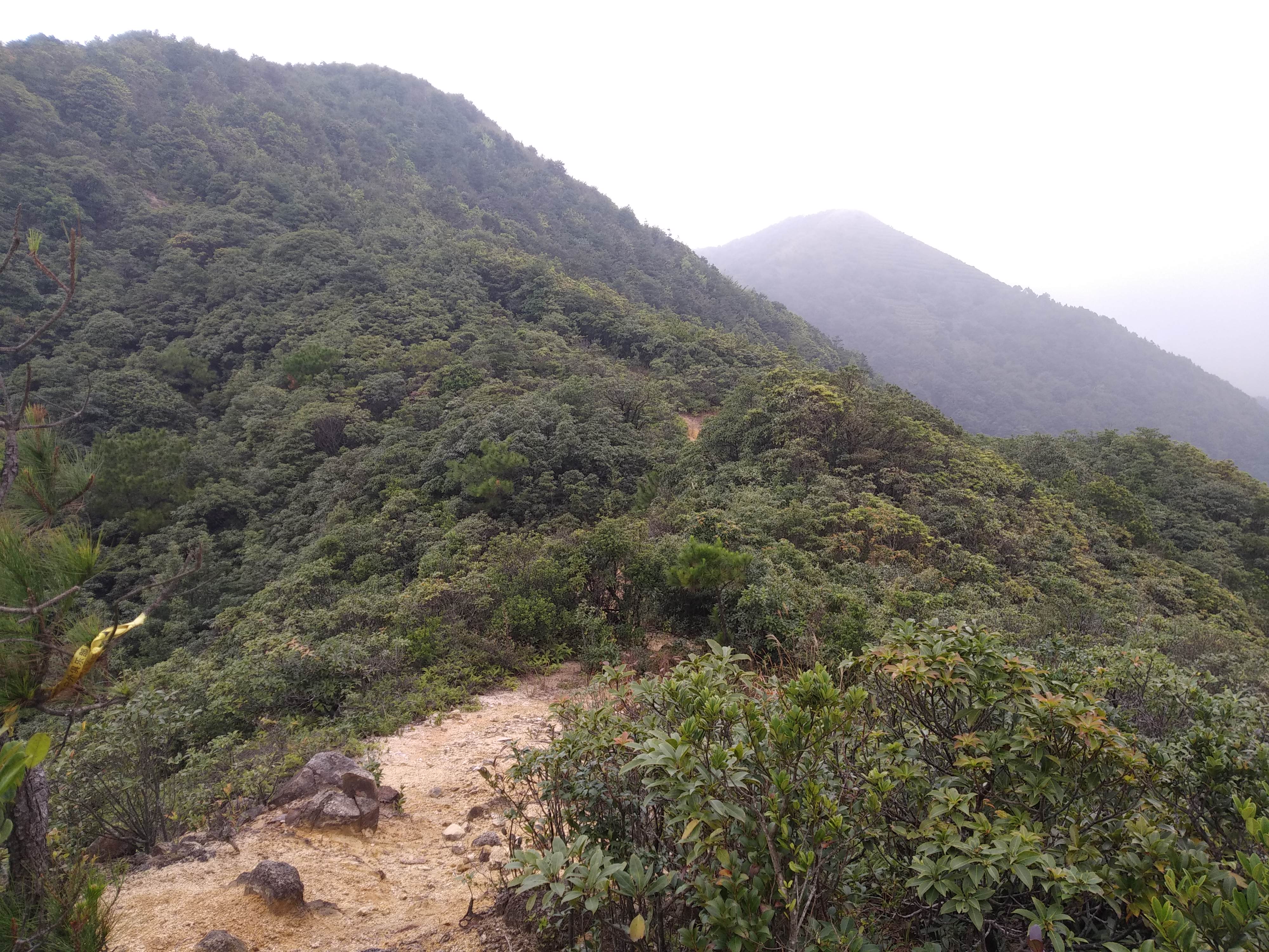 49,2018广东千米山峰第1人独登广州从化通天蜡烛