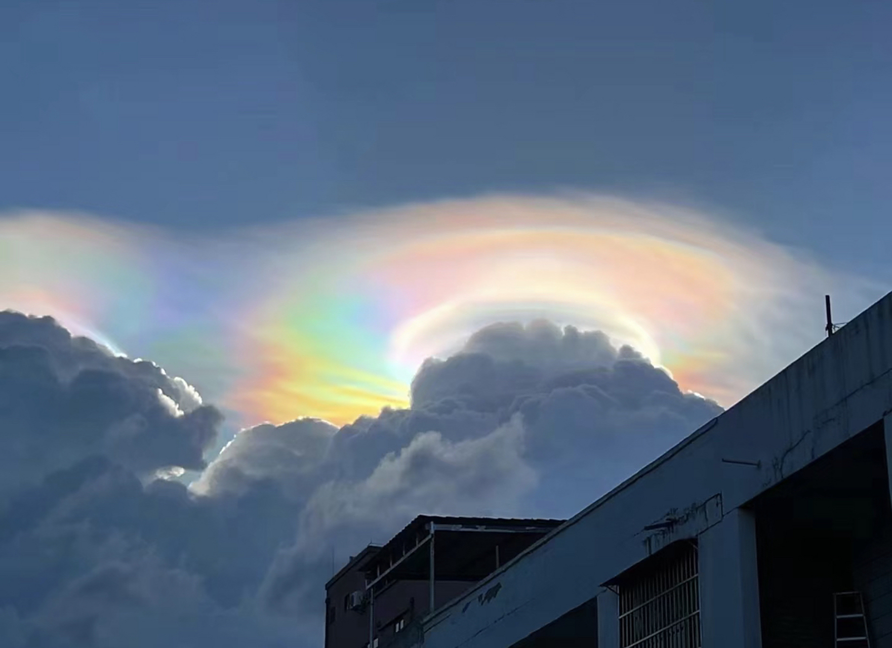 七彩祥云,祥云之兆                                最美的云朵78