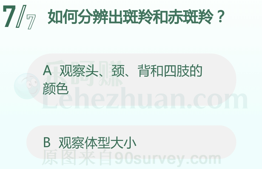 观察头颈背和四肢的颜色可分辨斑羚和赤斑羚