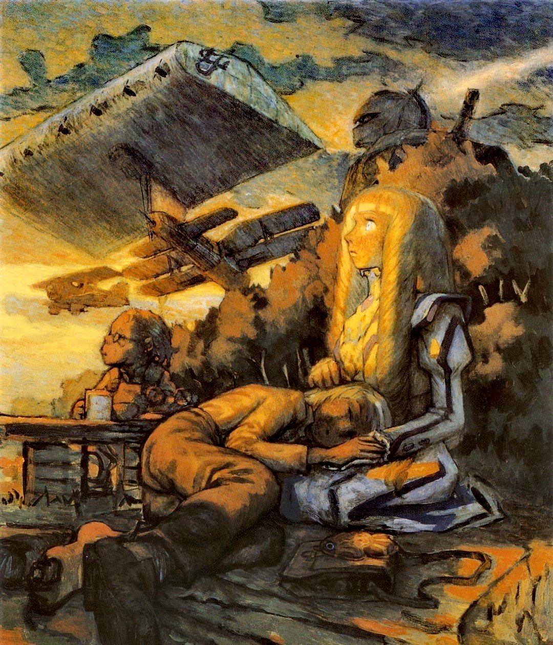 安田朗动画《机动战士高达逆a》原画欣赏