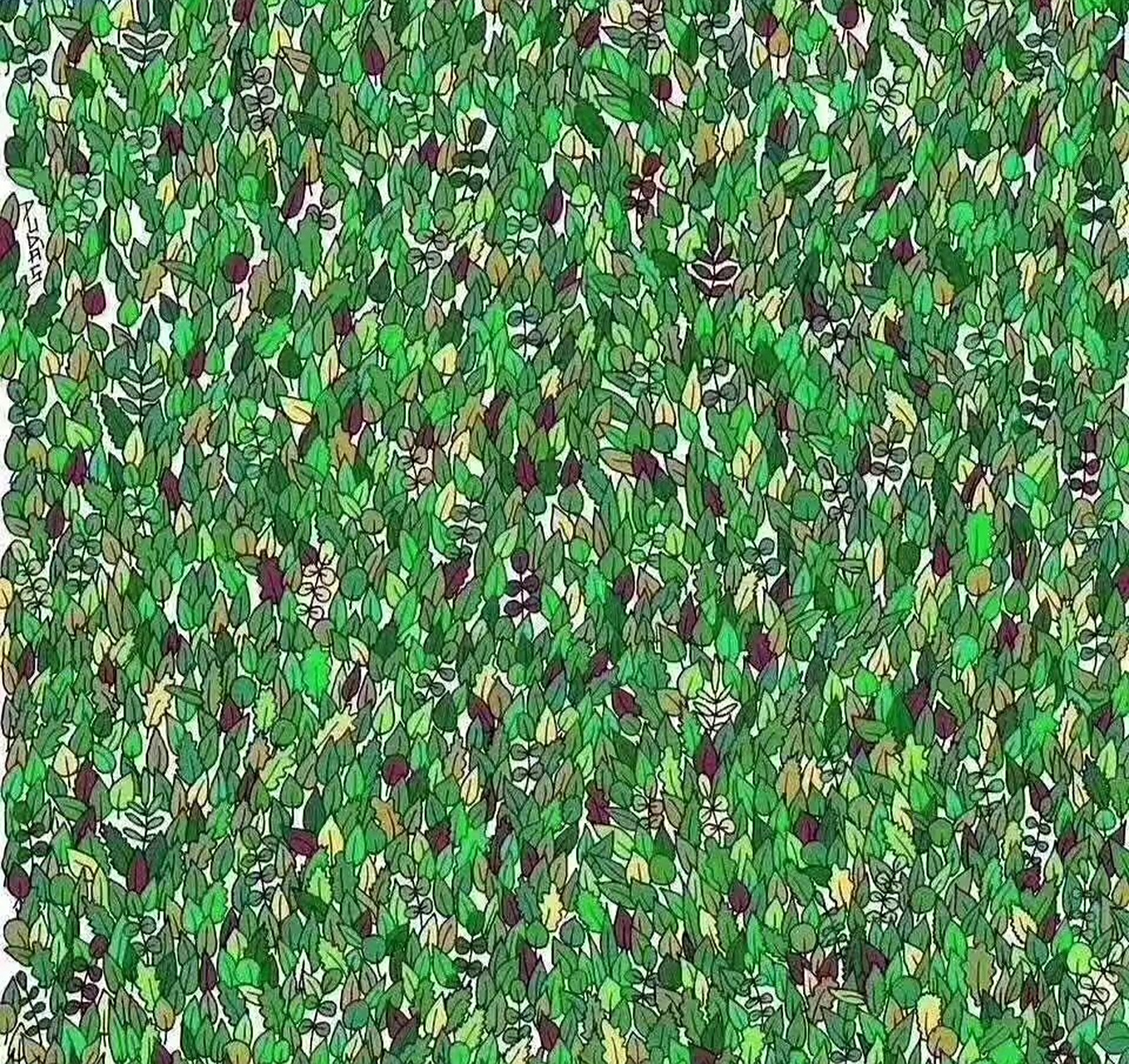 考眼力时刻:10秒内能找到那种隐藏的青蛙算你厉害