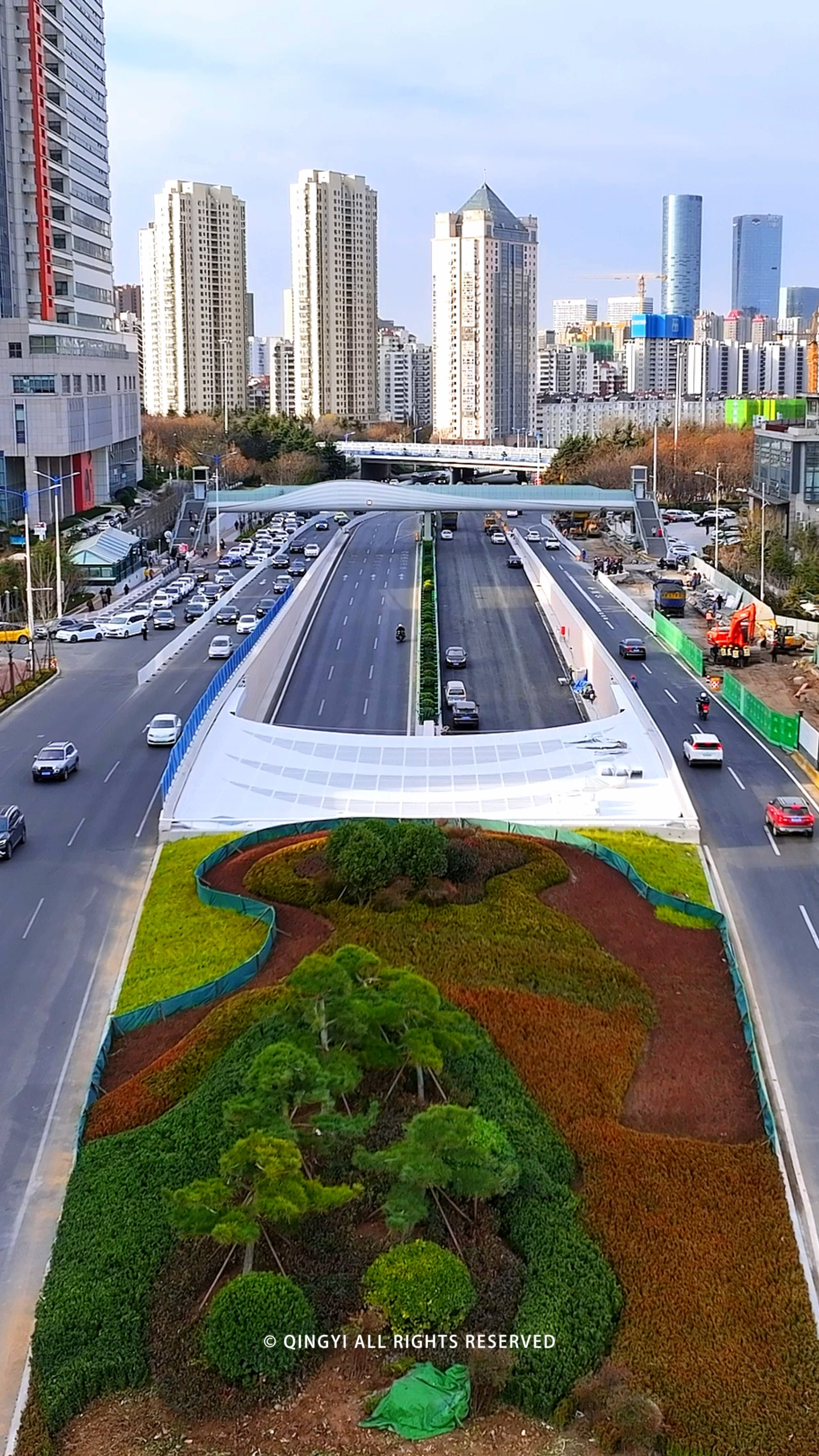 青岛辽阳路快速路图片