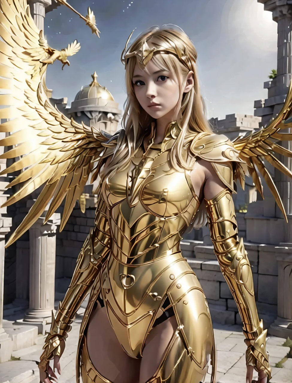 射手座黄金圣斗士女版#动漫