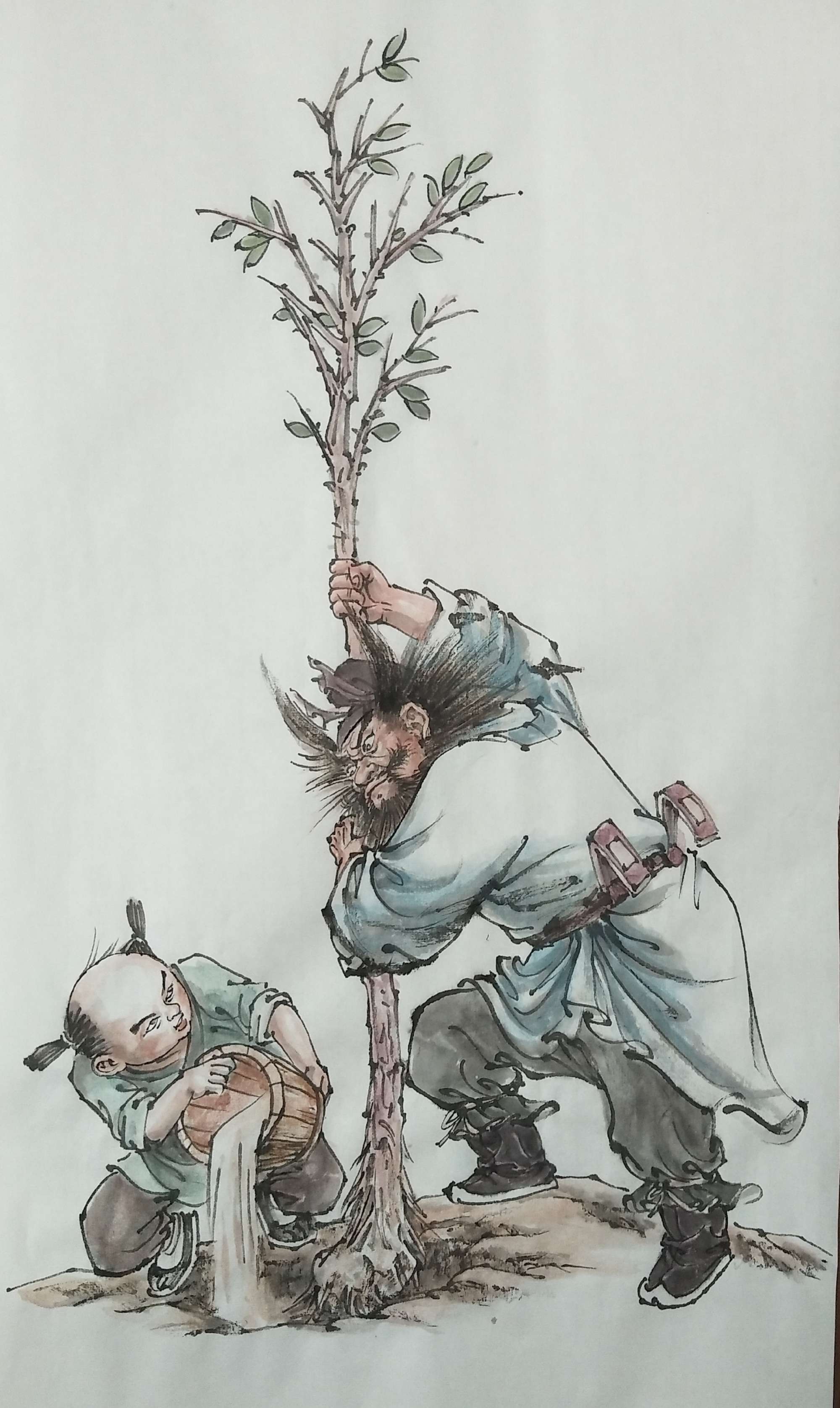 《钟馗伏魔图》