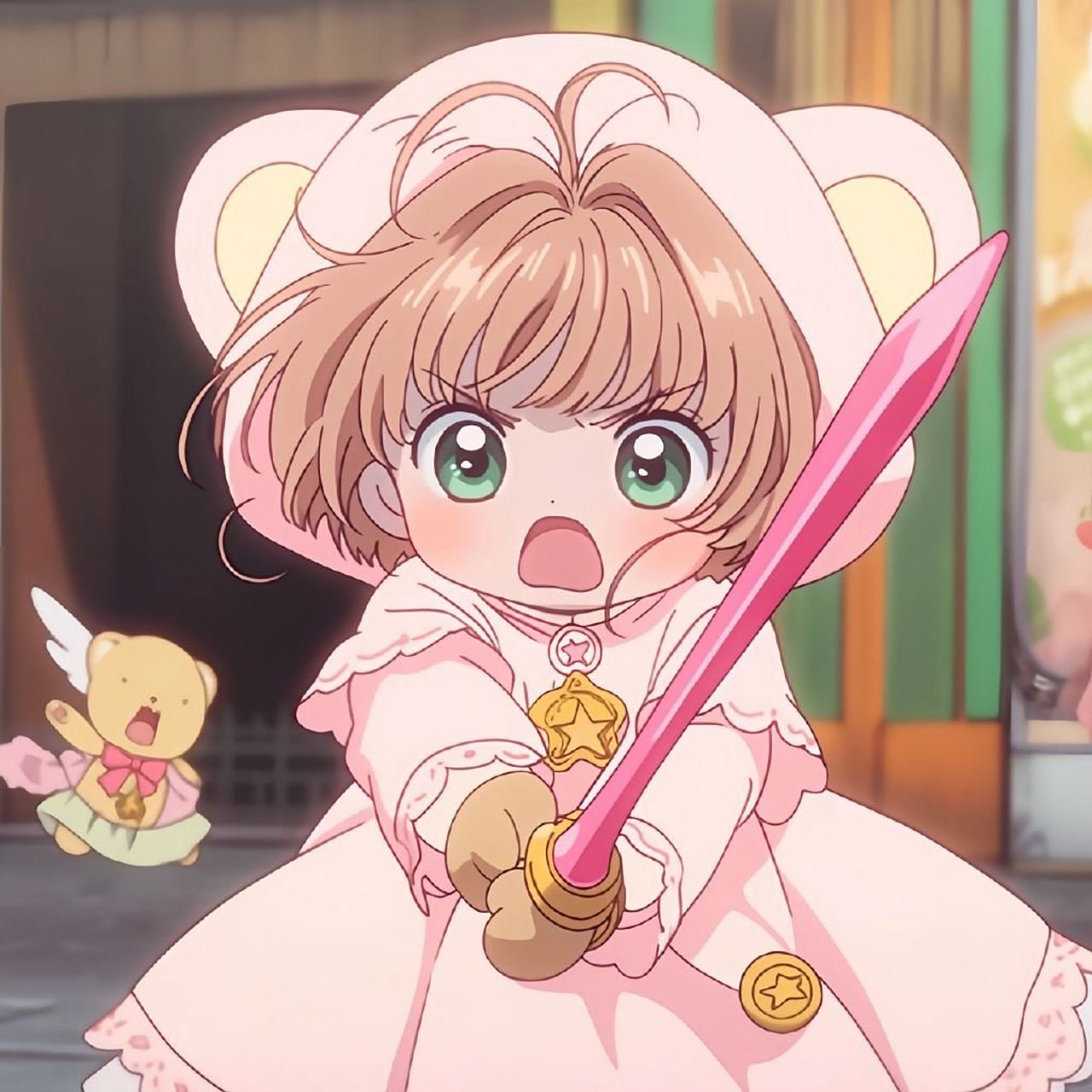 q版小樱凶凶头像 676767 #绘画欣赏