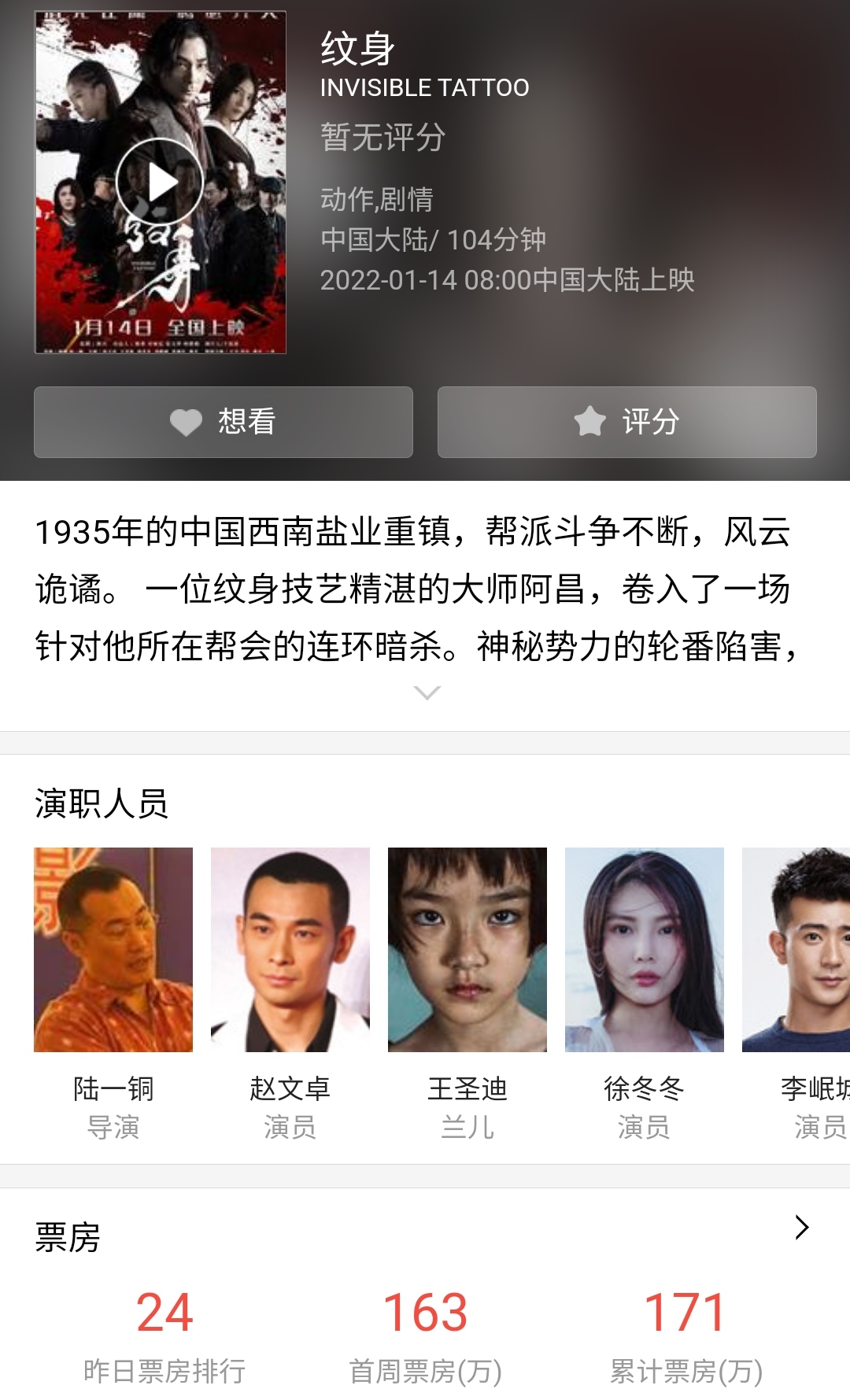 171万票房惨不忍睹!赵文卓表示我太难了!