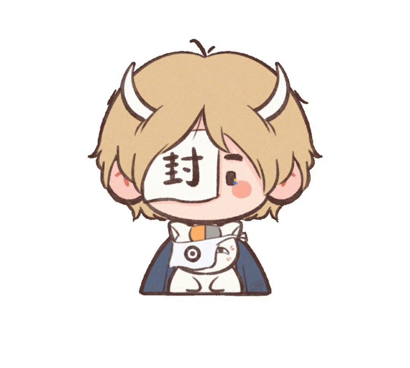 《夏目友人帐》简笔画头像