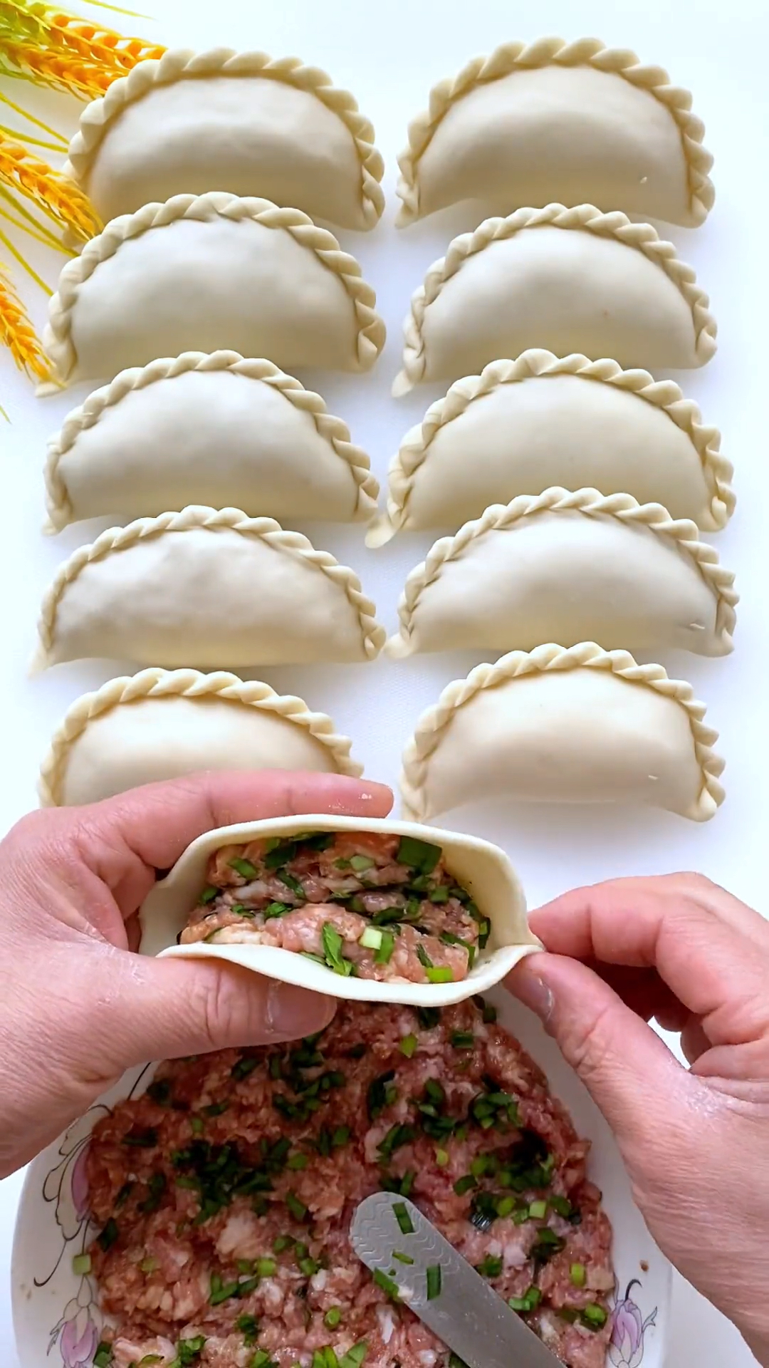 花边包子慢动作手法