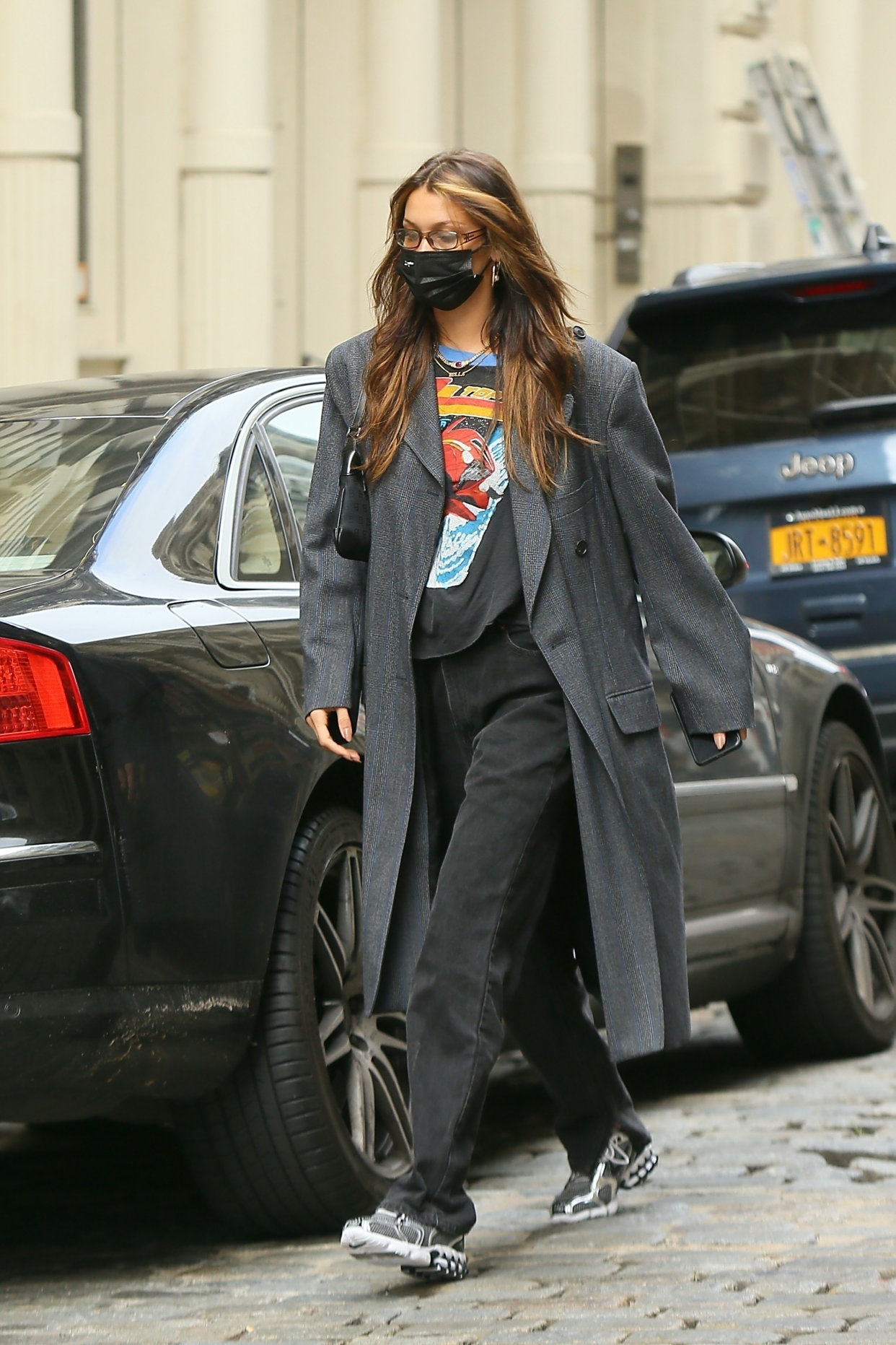 身材太完美了!超模贝拉·哈迪德(bellahadid)纽约最新高清街拍