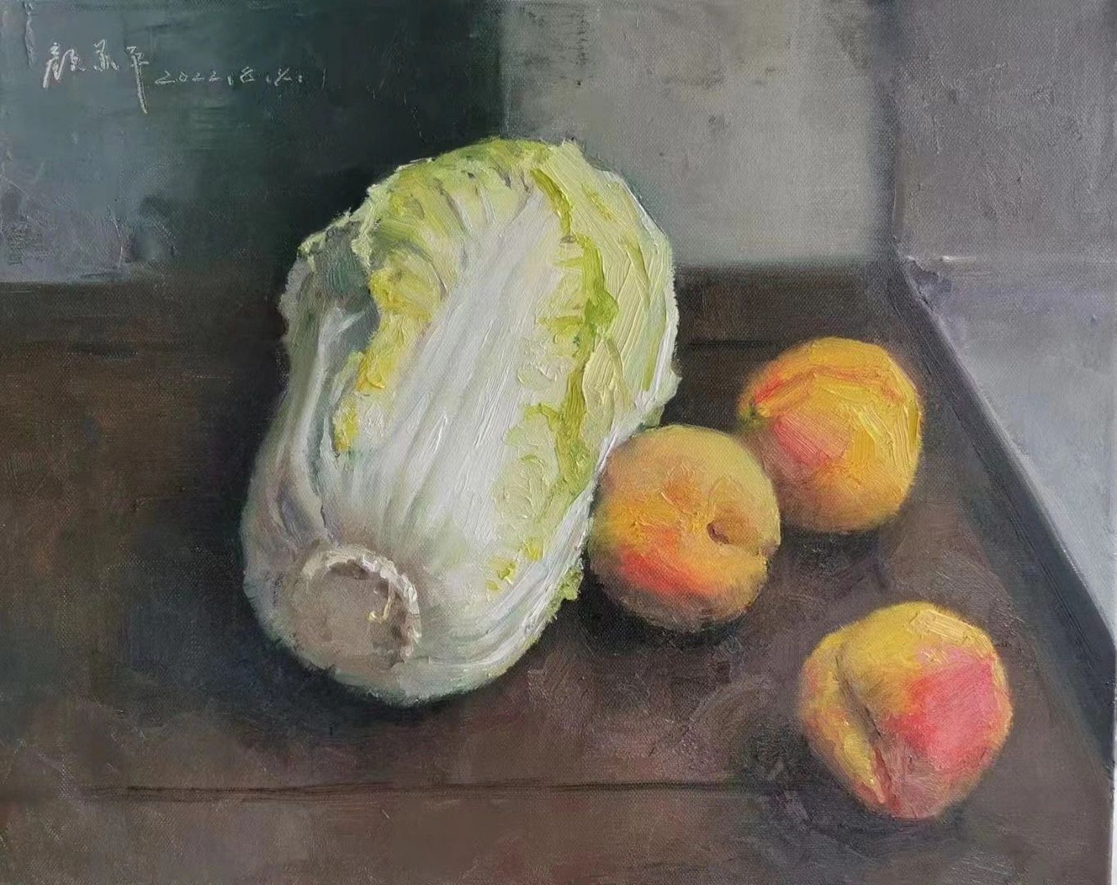 这样的静物油画好美啊,颜苏平老师油画静物作品欣赏!