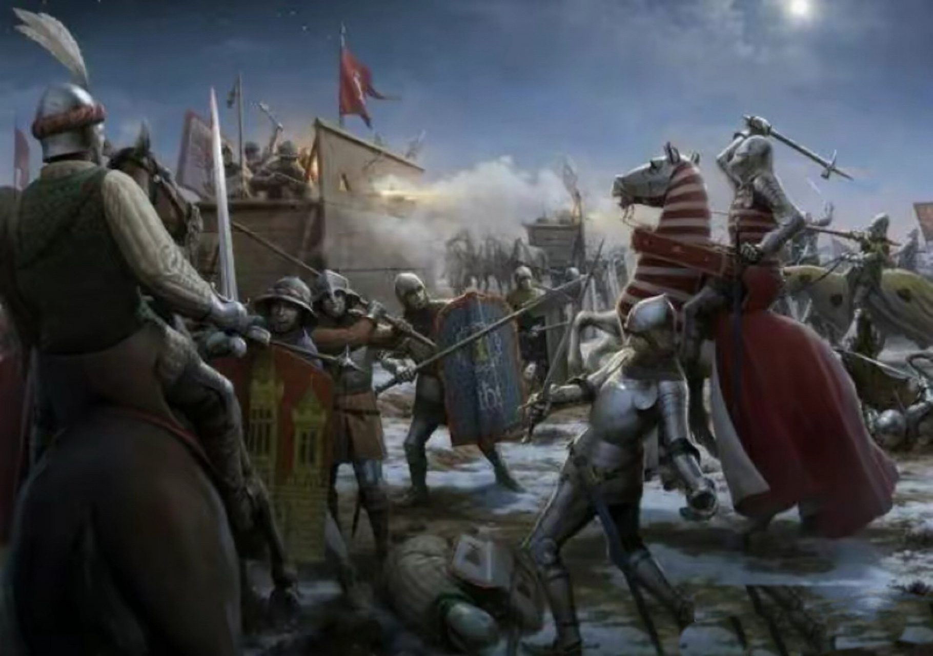 能抵御骑士冲锋,还能像连环马一样进攻,欧洲胡斯战车这么厉害?