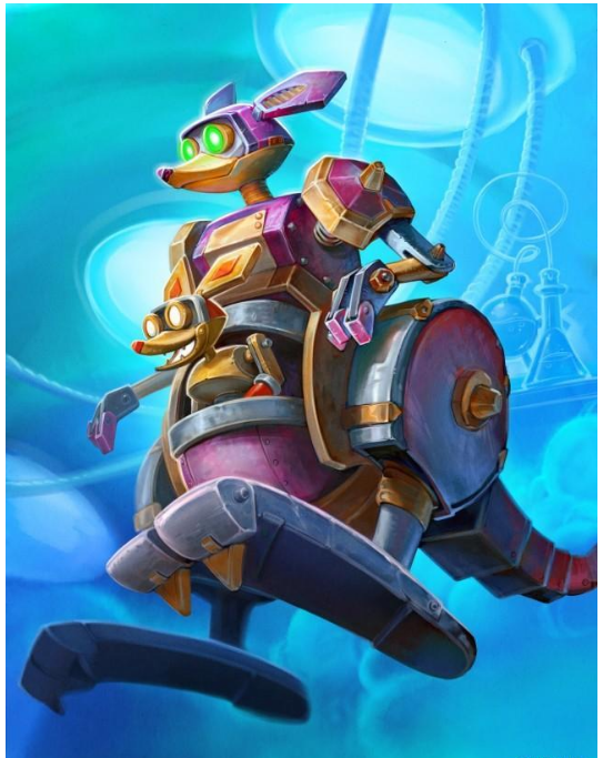 酒馆战棋原画第4期——被遗忘的机器