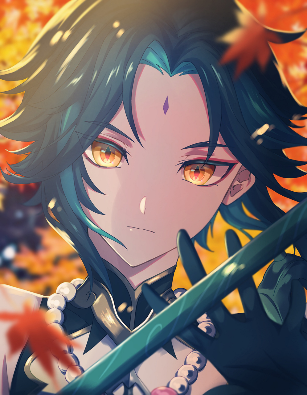 魈#原神# #三眼五显仙人