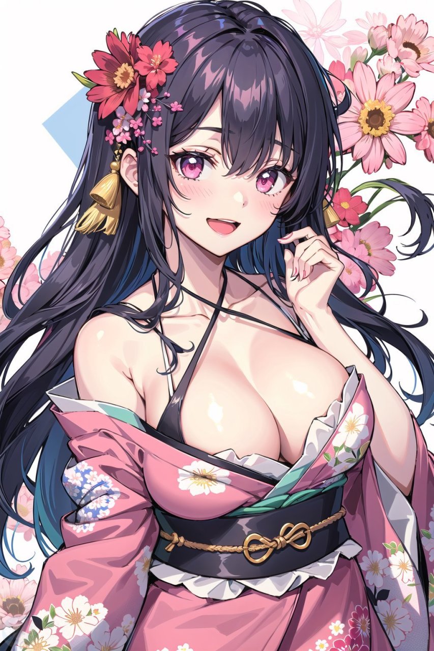 百度ai绘图黑科技# 阳光和服少女