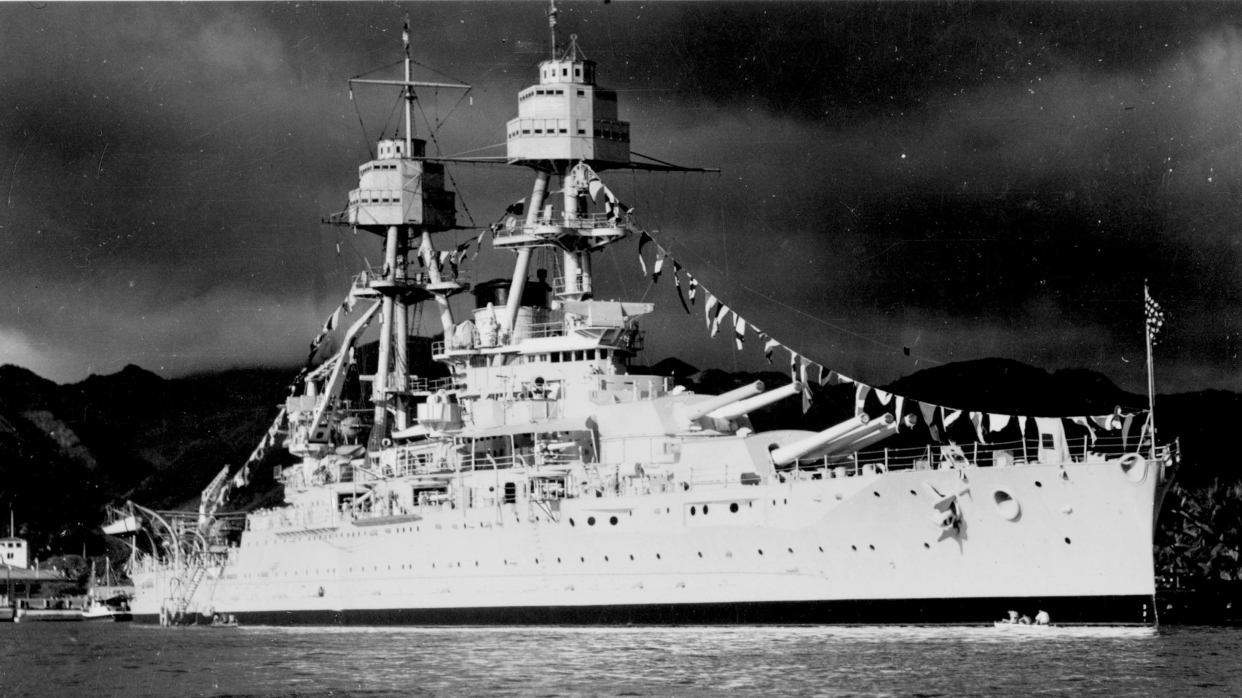 舰船欣赏:美国海军内华达级战列舰