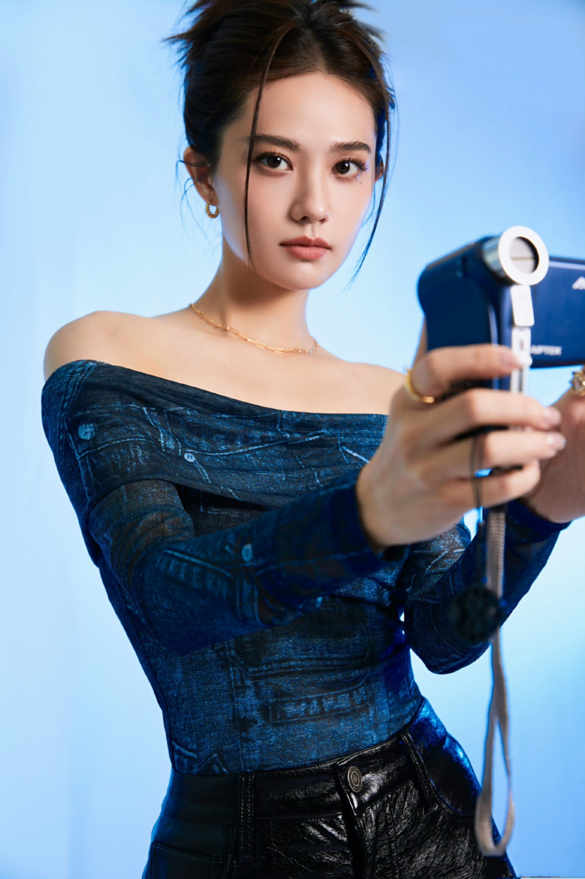 姜珮瑶,男人装写真 #百度秋冬打卡挑战赛