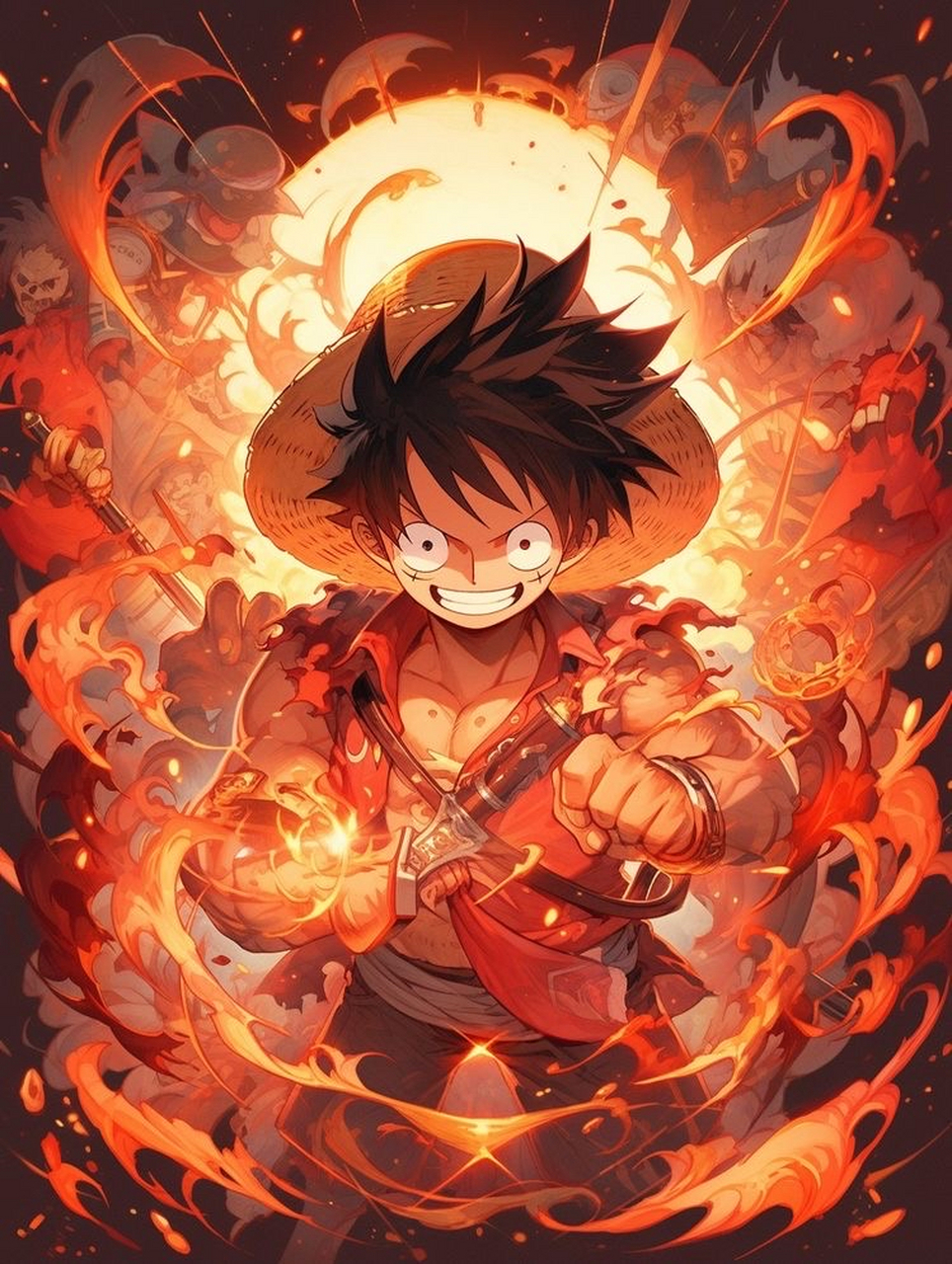 动漫# #海贼王#  草帽少年,热血无敌[前面的别走] 周五了,冲冲场