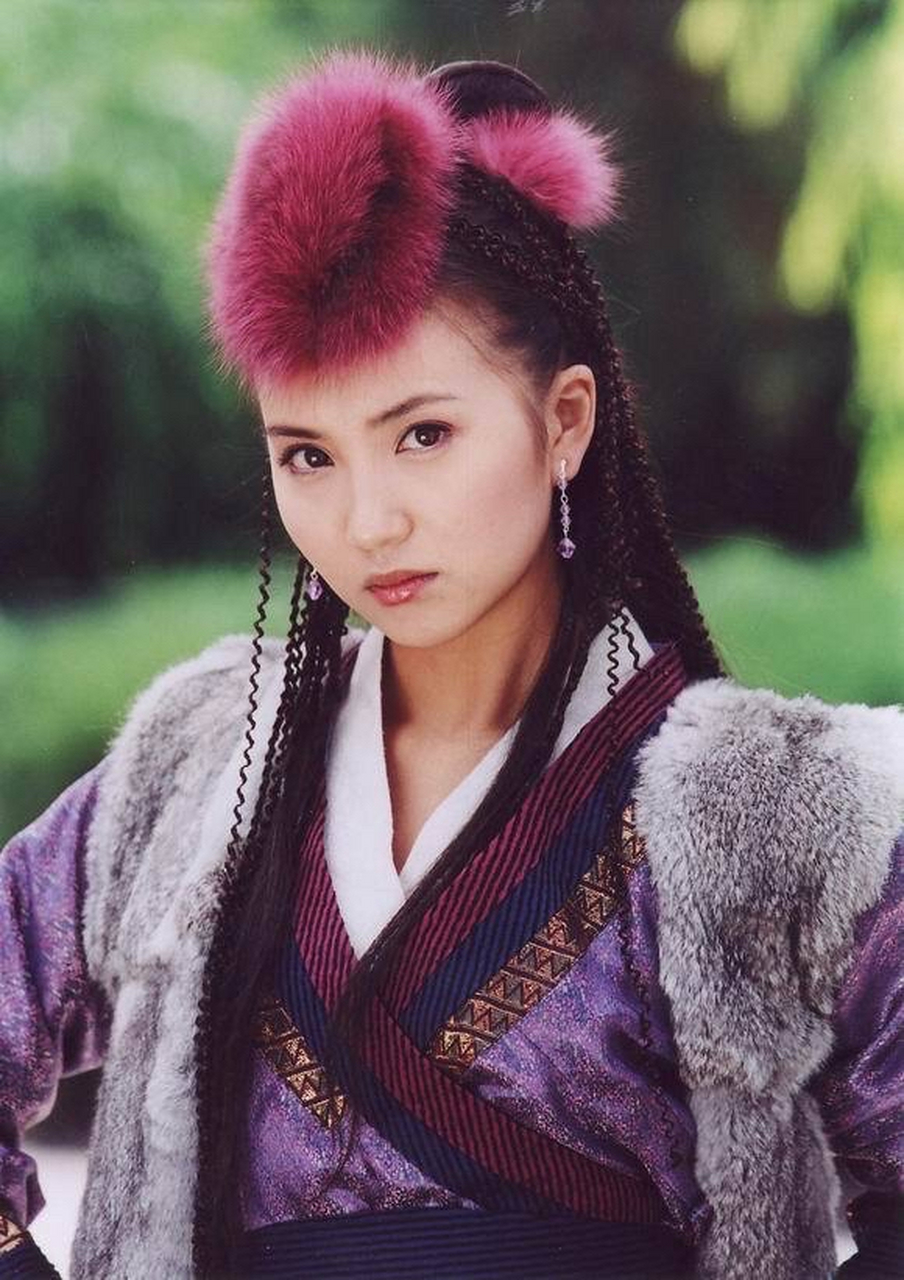 陈好之阿紫,《天龙八部》中段正淳与阮星竹的次女,外表稚气美丽,古灵