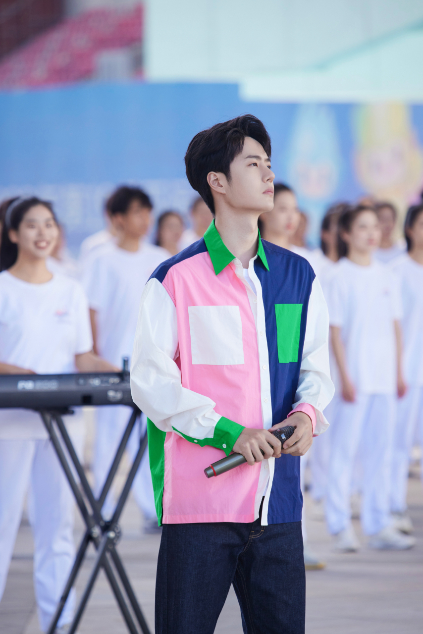 影娱话亚运#  王一博献唱第19届杭州亚运会火炬传递主题曲《燃》