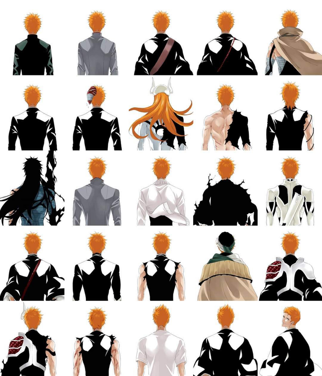 死神#  黑崎一护 背影!  twi:sushisalmon95 676767