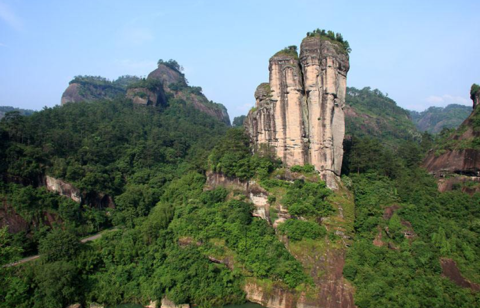 福建武夷山玉女峰图片