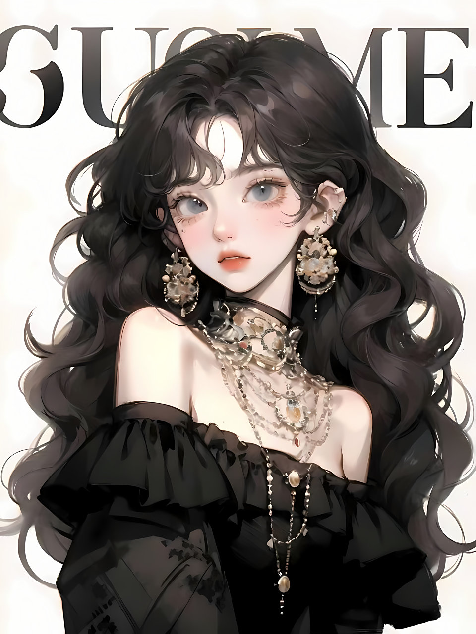 黑发系港风美少女 #二次元# #ai绘画# #ai共创计划