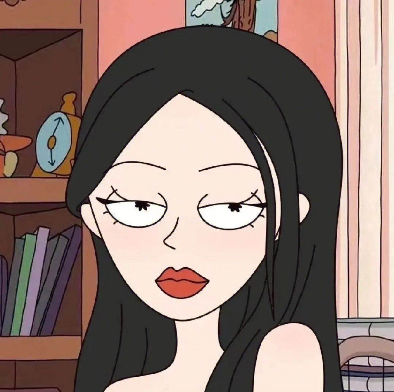 美式搞怪复古系头像. 头像越怪👻,人越可爱😊#二次元# #动漫头像