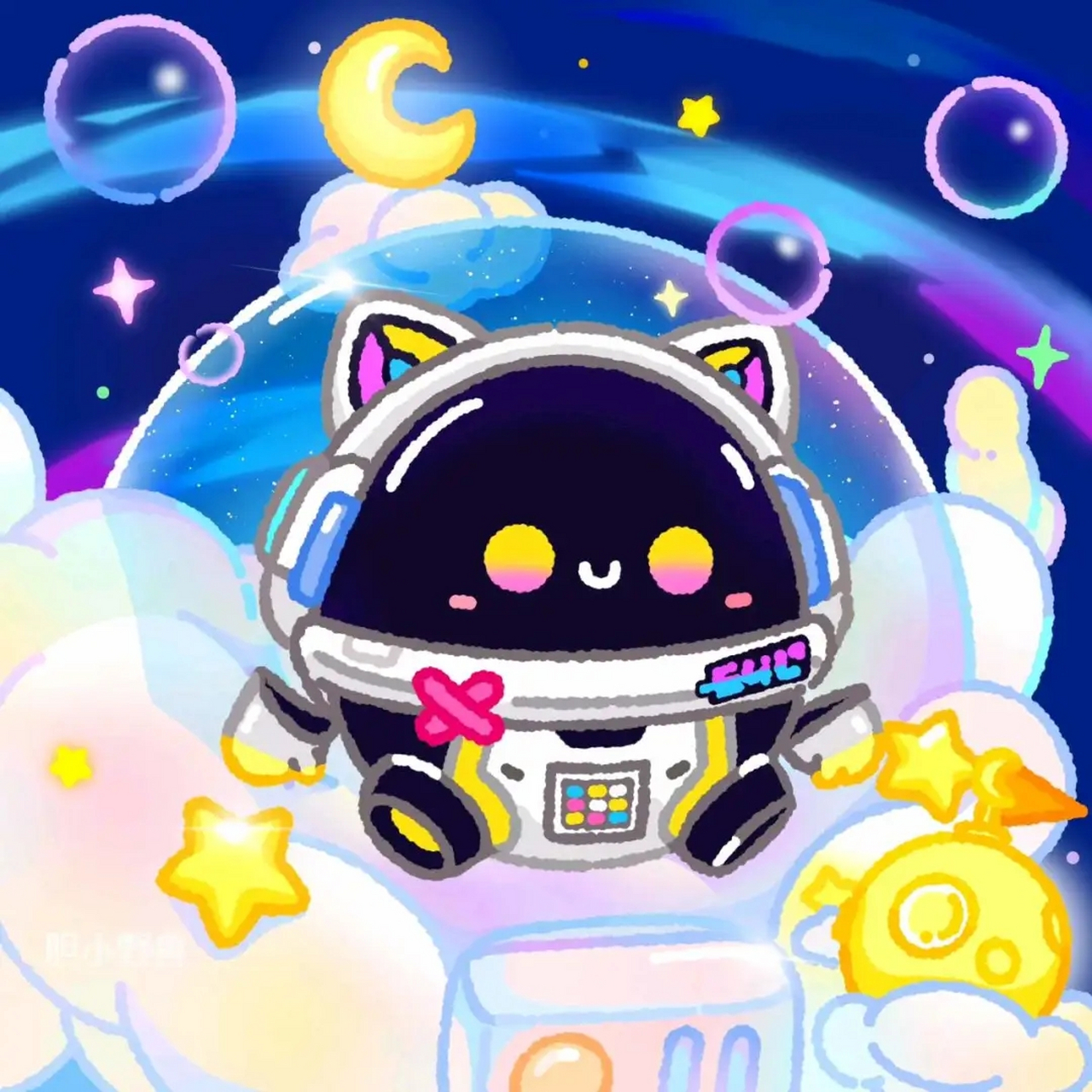 蛋仔派对太空舱可爱头像#蛋仔派对