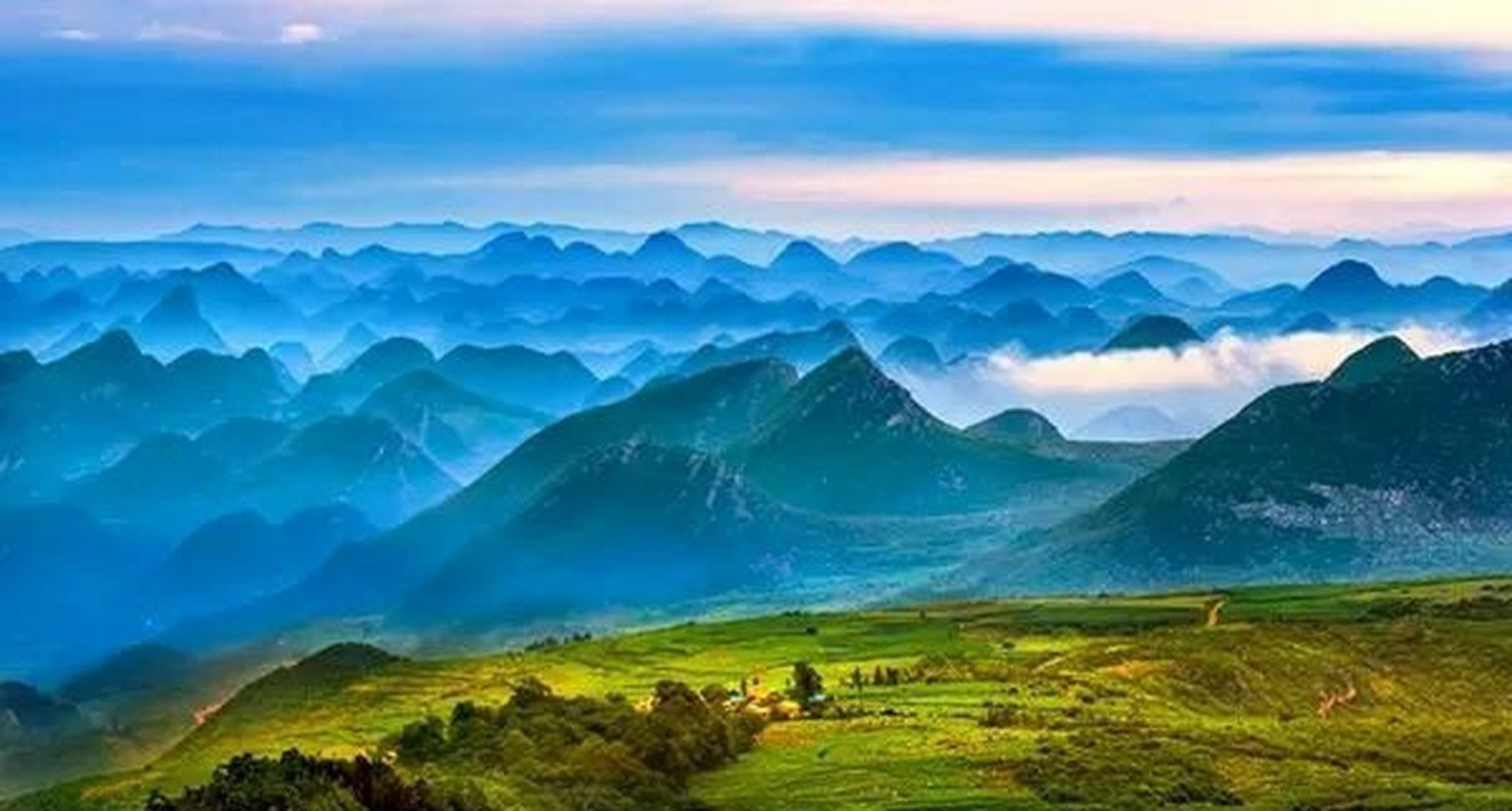 云南的普者黑,一幅绝妙的山水画,美不胜收!