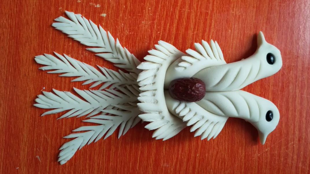 凤凰花馍做法简单外形美观秒会