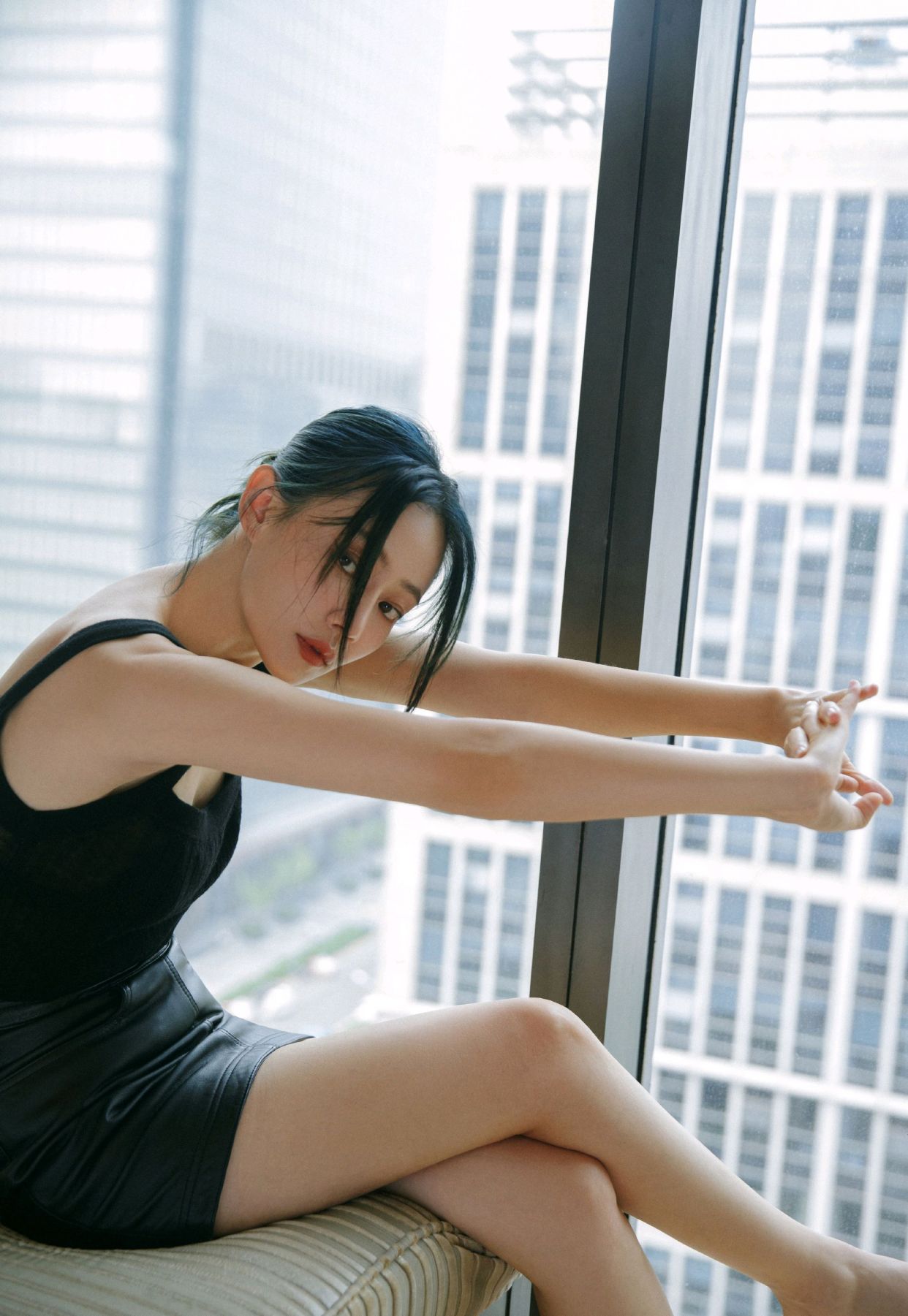 明星写真美图|谭卓