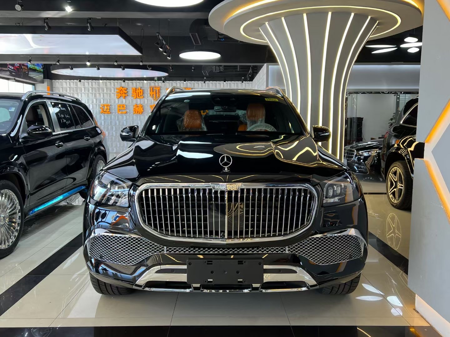 免税奔驰gls450改装奔驰迈巴赫600