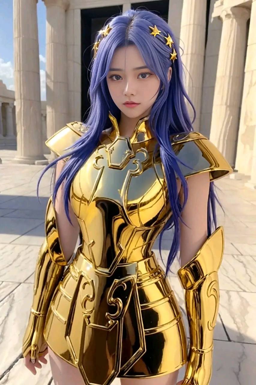 ai创作:女版双子座黄金圣斗士第二辑. #动漫# #插画# #圣斗士星矢