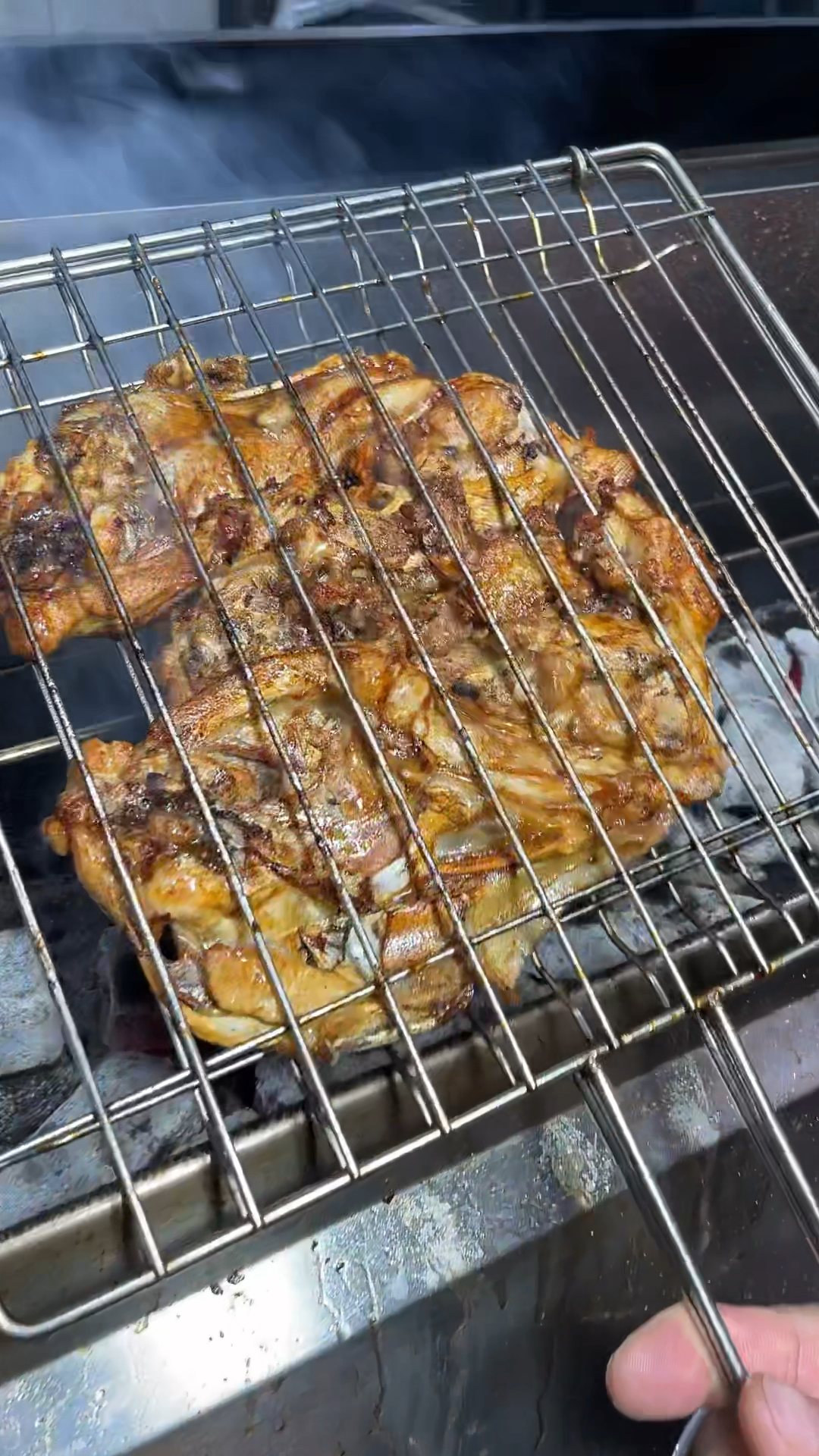 下酒神串生烤鸡架