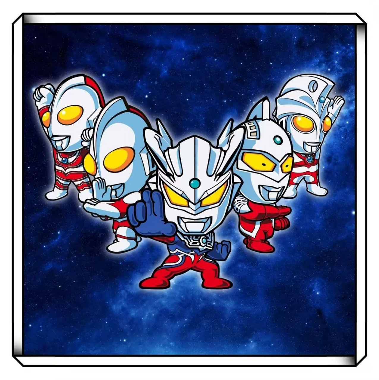 盘点奥特曼最可爱的q版头像(下)#奥特曼# #赛罗奥特曼